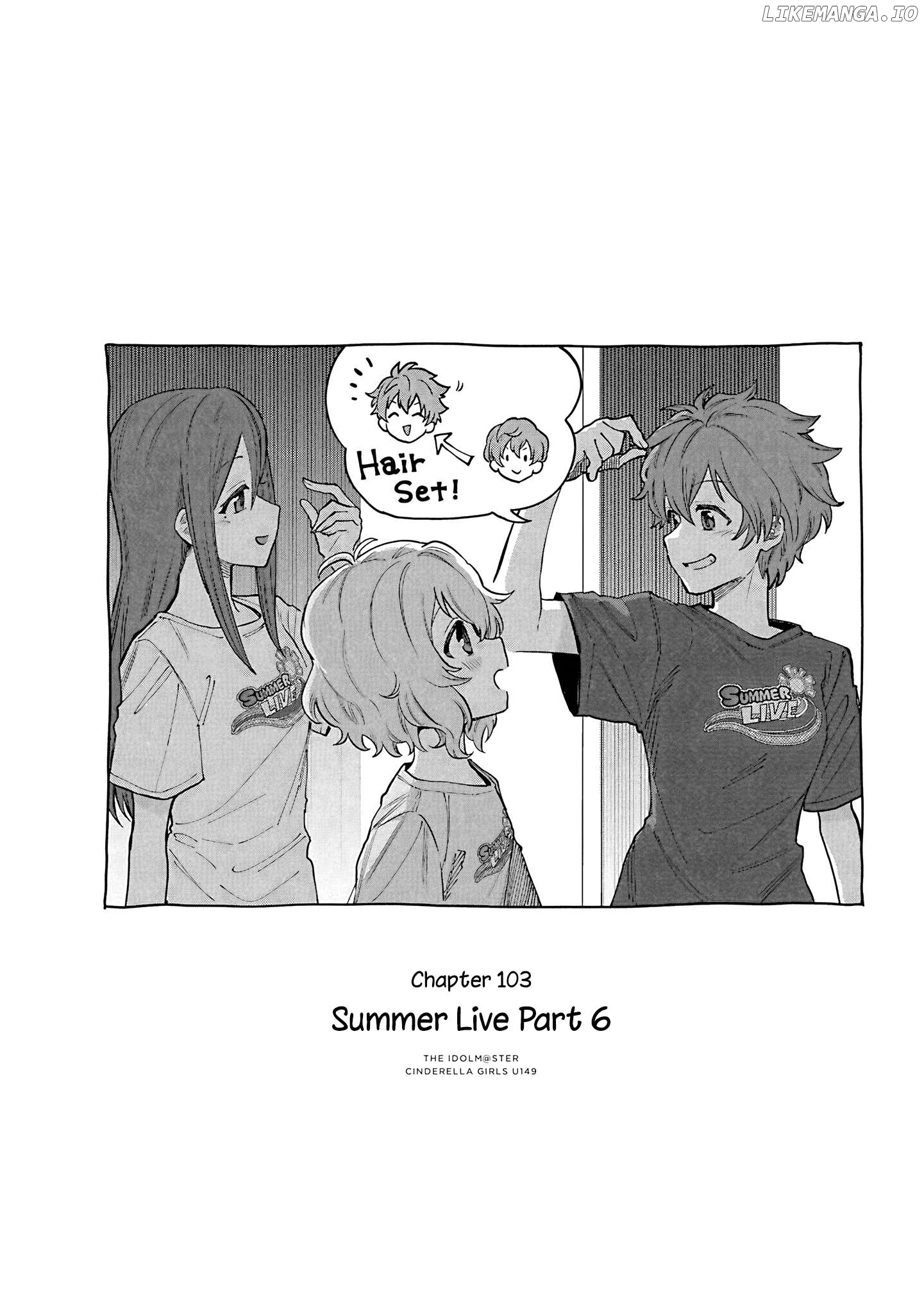 The Idolm@Ster Cinderella Girls - U149 Chapter 106 - page 1