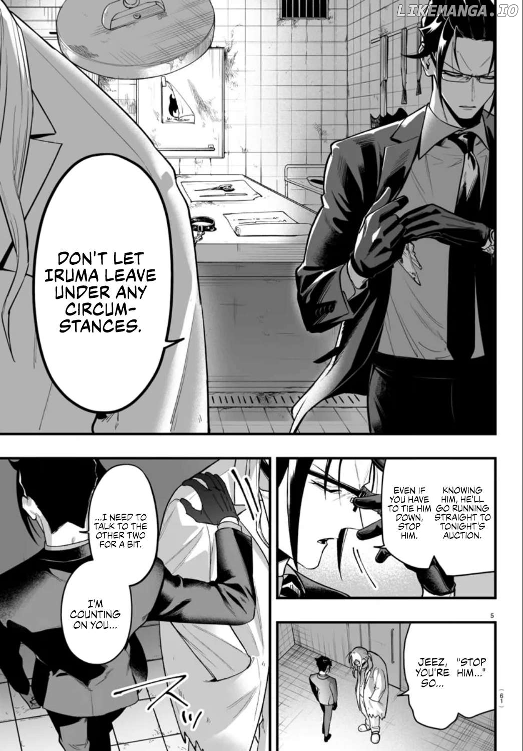 Welcome to Demon School! Iruma-kun: If Episode of Mafia Chapter 15 - page 5