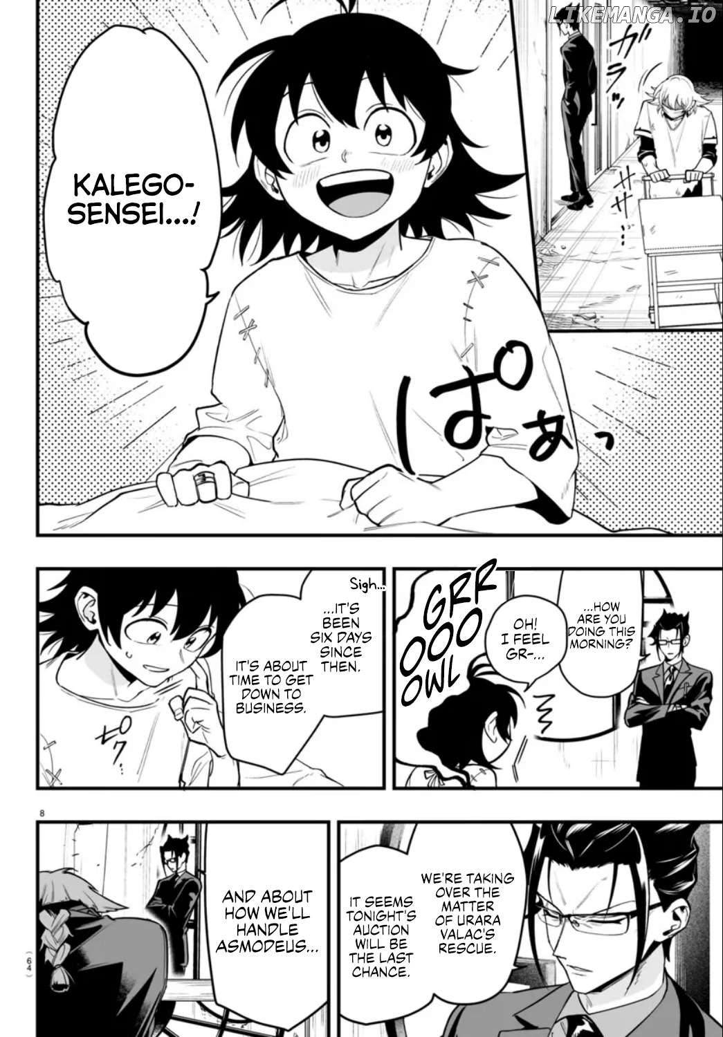 Welcome to Demon School! Iruma-kun: If Episode of Mafia Chapter 15 - page 8