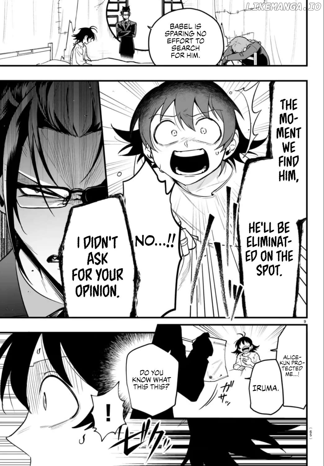 Welcome to Demon School! Iruma-kun: If Episode of Mafia Chapter 15 - page 9