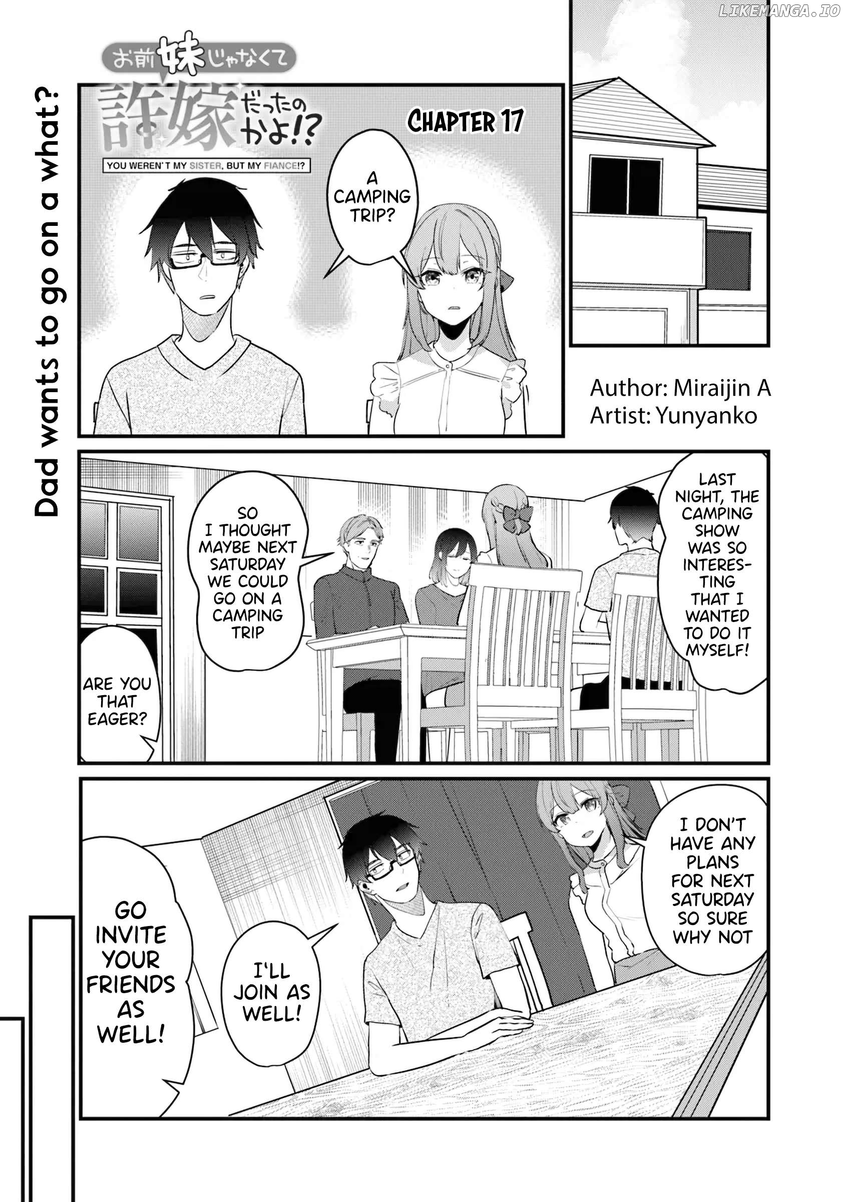 You Weren’t My Sister, But My Fiancée! Chapter 17 - page 2