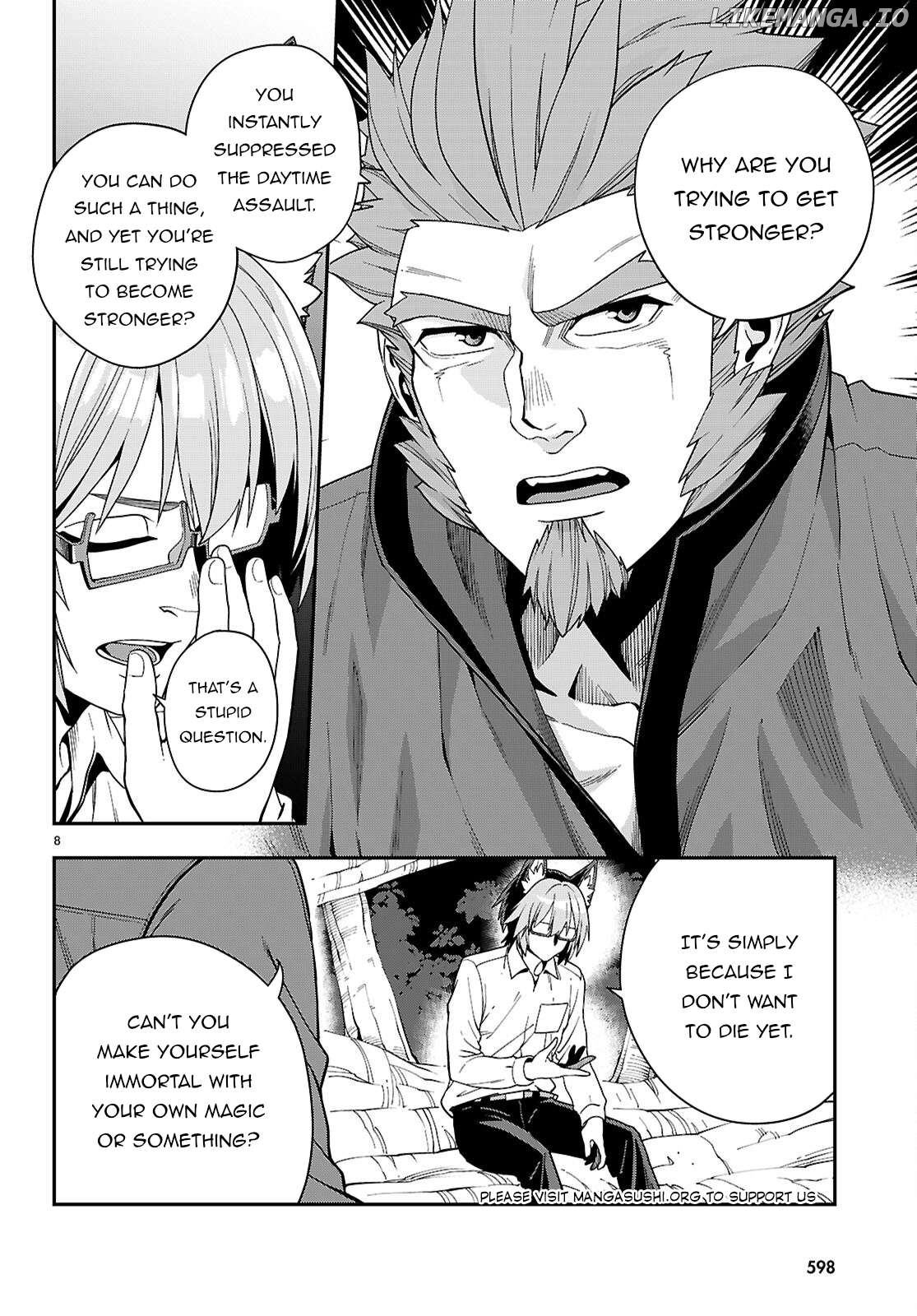 Konjiki no Moji Tsukai - Yuusha Yonin ni Makikomareta Unique Cheat Chapter 113 - page 10