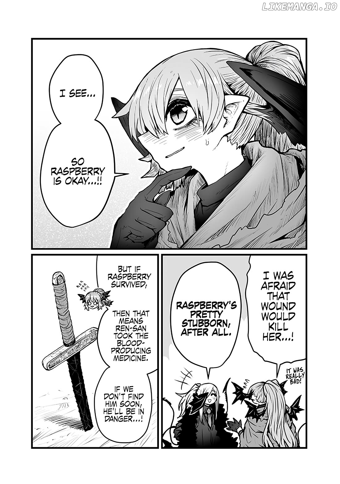 Please Give Me Your Blood, I Will Serve You In Gratitude Chapter 44 - page 3