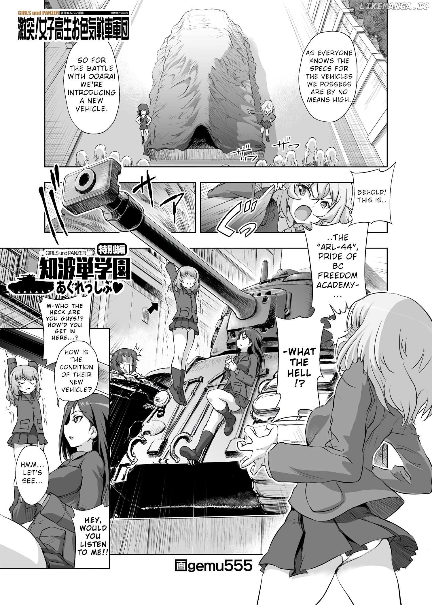 Girls Und Panzer – Chi-Hatan Academy Aggressive Chapter 53.4 - page 1