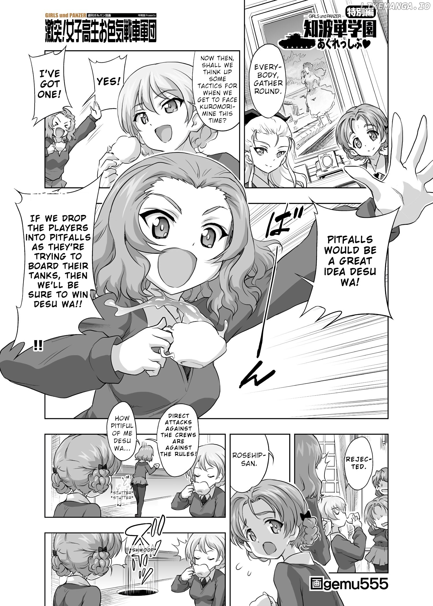 Girls Und Panzer – Chi-Hatan Academy Aggressive Chapter 53.5 - page 1