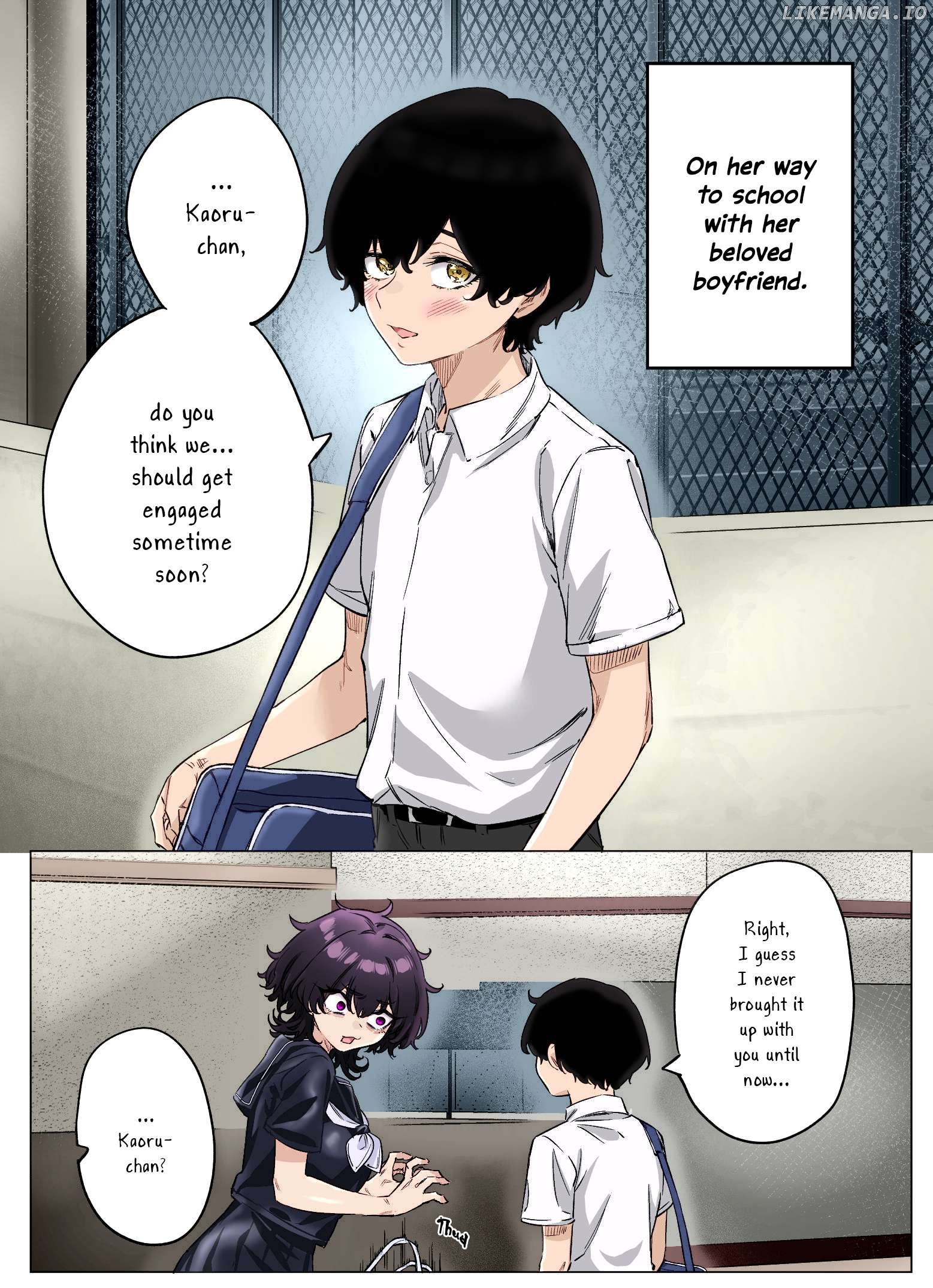 I Thought She Was a Yandere, but Apparently She’s Even Worse Chapter 78 - page 2