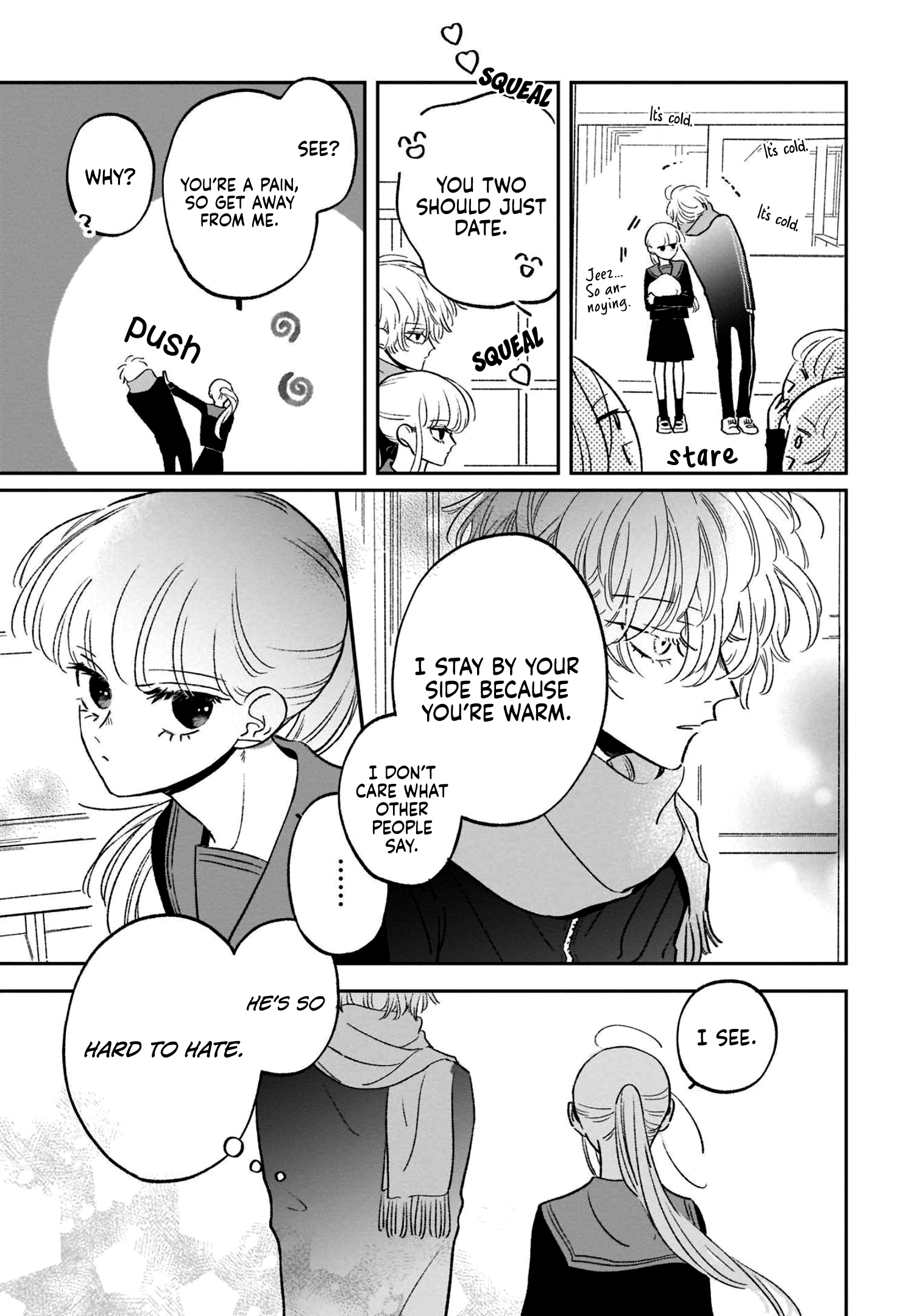 A Boy Sensitive to Cold & a Hard-boiled Girl Chapter 18 - page 12