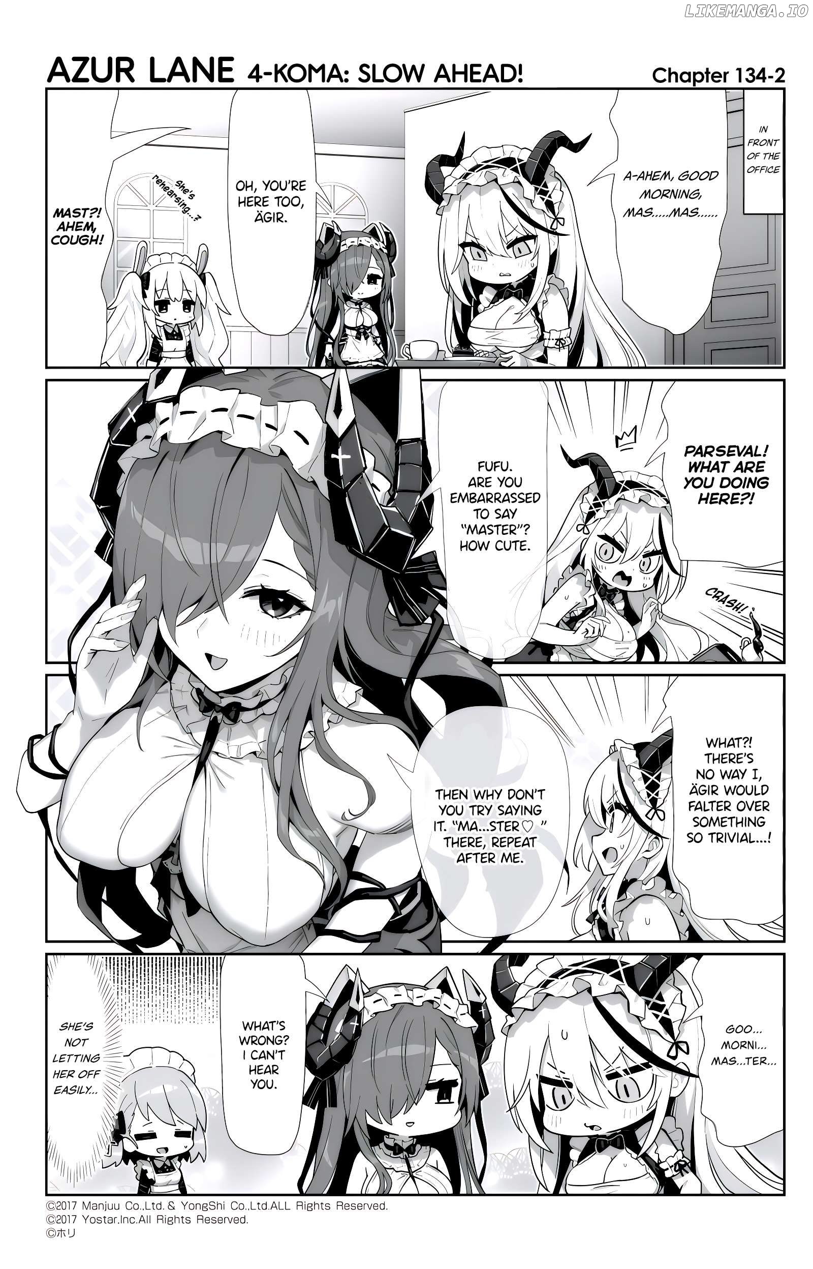 Azur Lane 4-Koma: Slow Ahead Chapter 134 - page 2