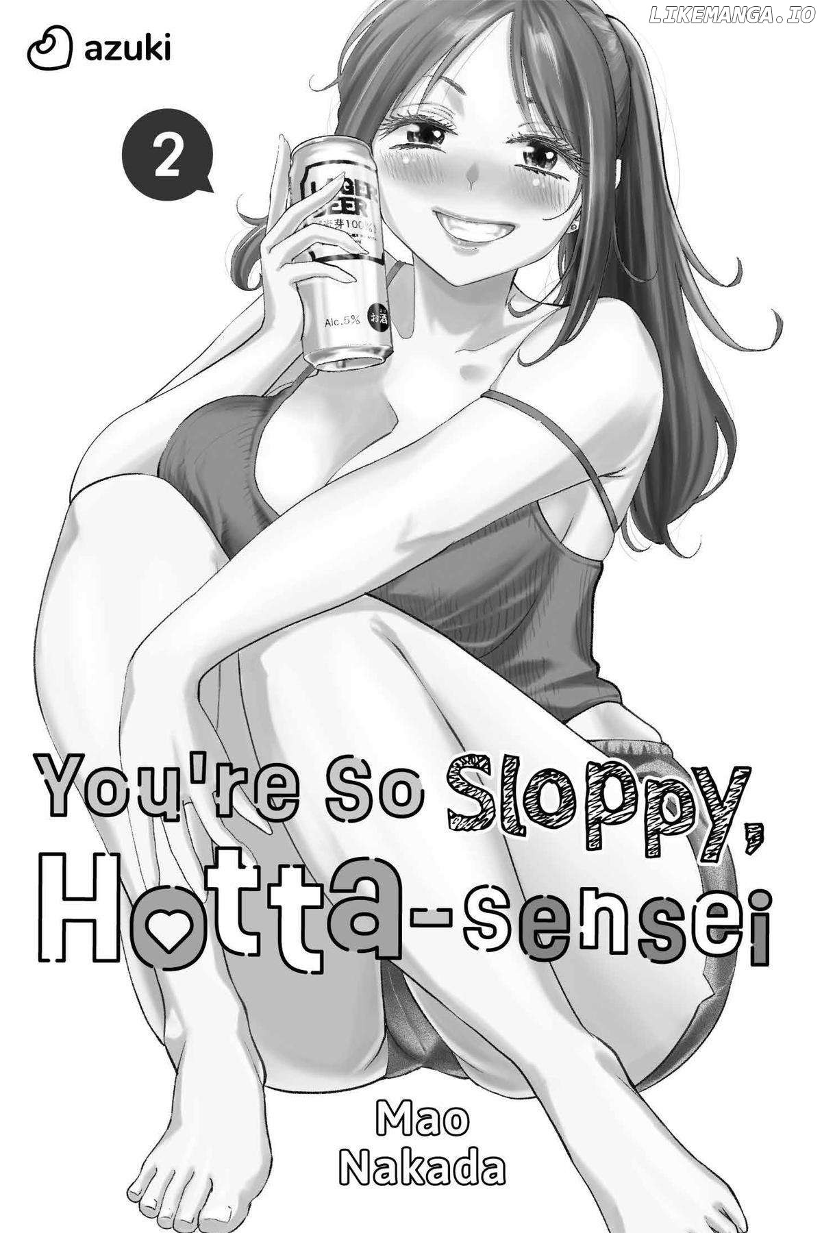 You're So Sloppy, Hotta-sensei! Chapter 14 - page 2
