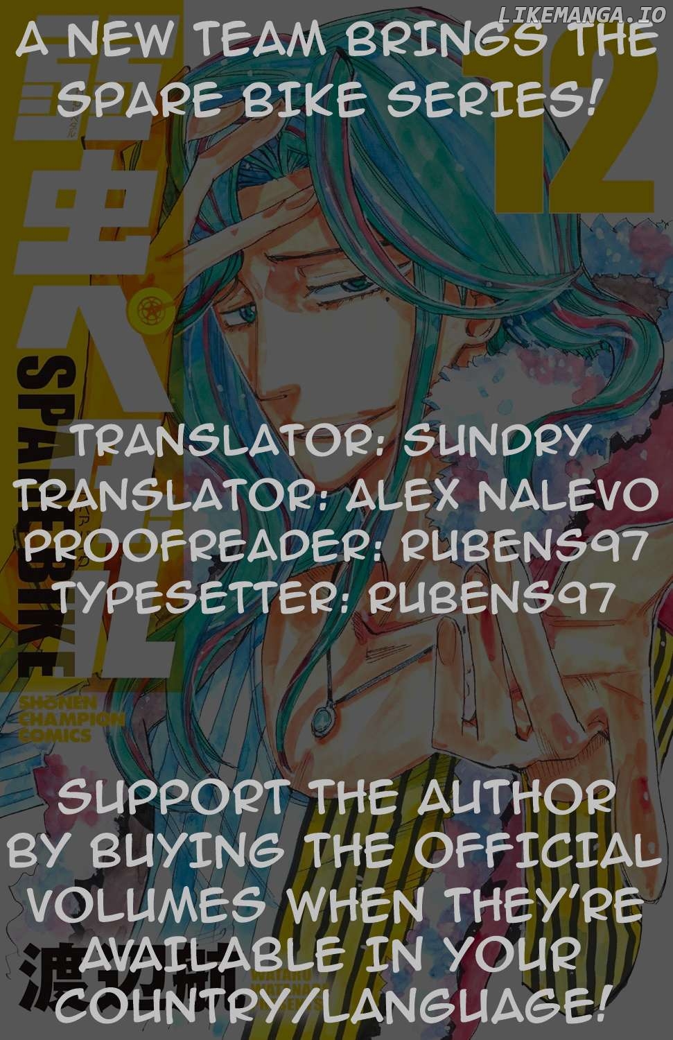 Yowamushi Pedal – Spare Bike Chapter 109 - page 1
