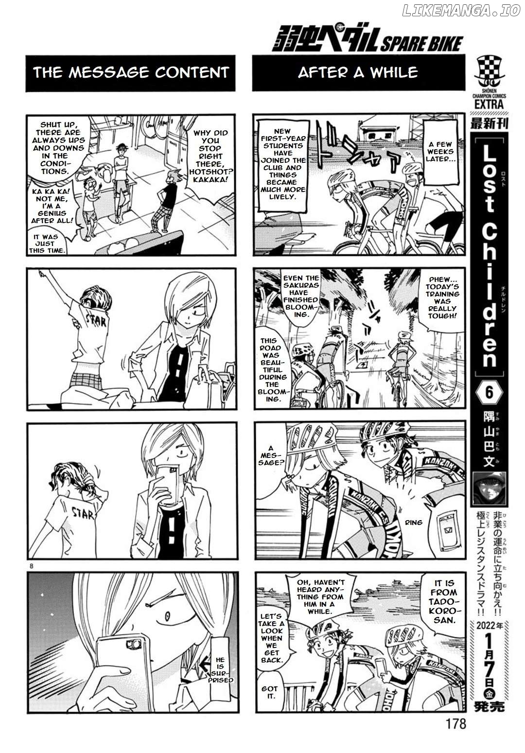 Yowamushi Pedal – Spare Bike Chapter 109 - page 10