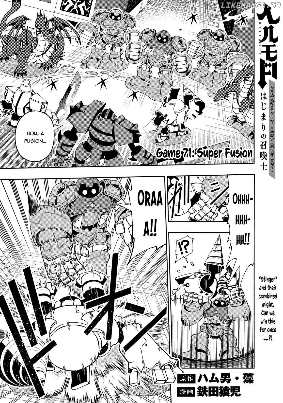 Hell Mode: Yarikomi Suki no Gamer wa Hai Settei no Isekai de Musou Suru Chapter 71 - page 2