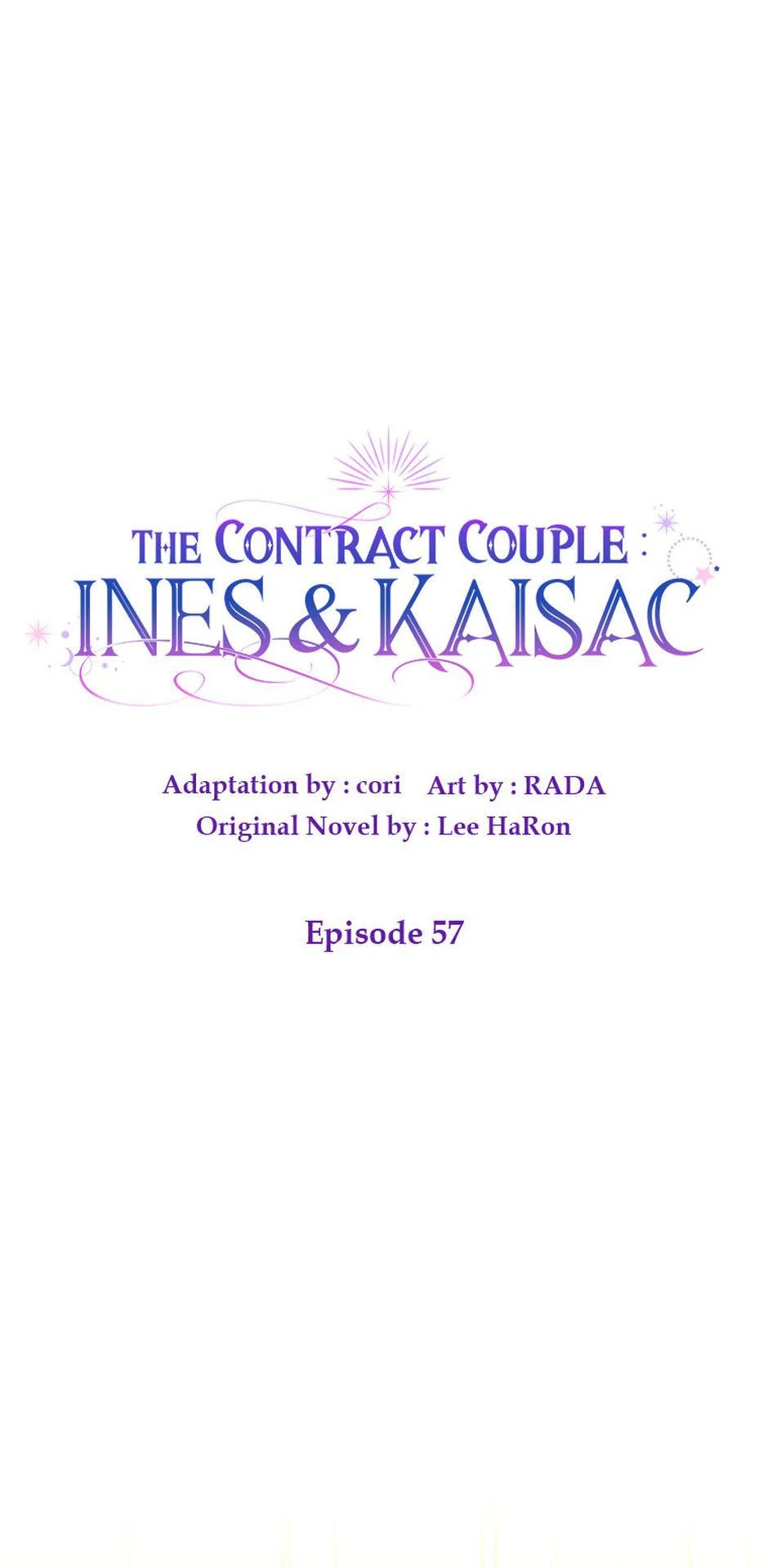 The Contract Couple: Ines & Kaisac Chapter 57 - page 1