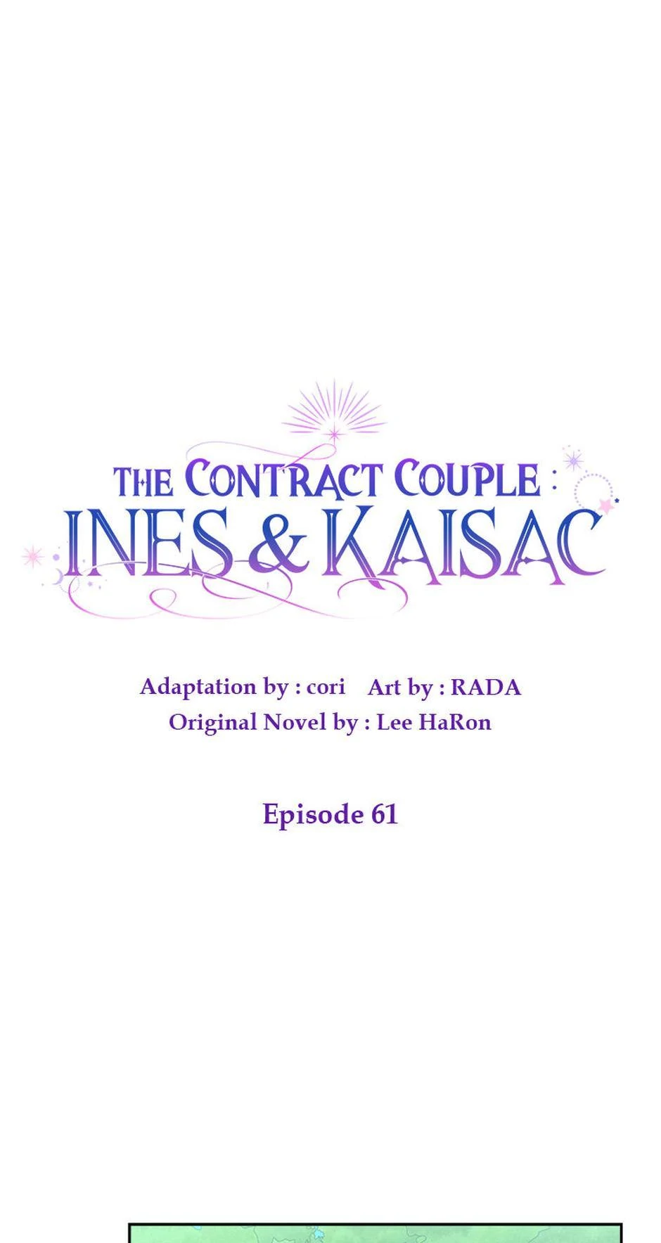 The Contract Couple: Ines & Kaisac Chapter 61 - page 1