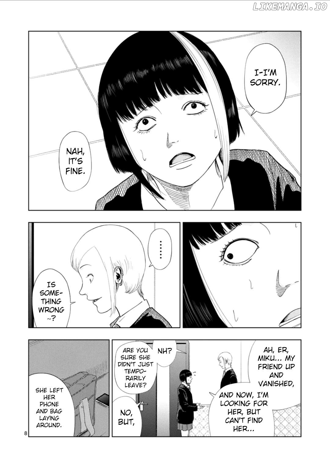 Ura Baito: Toubou Kinshi Chapter 182 - page 8