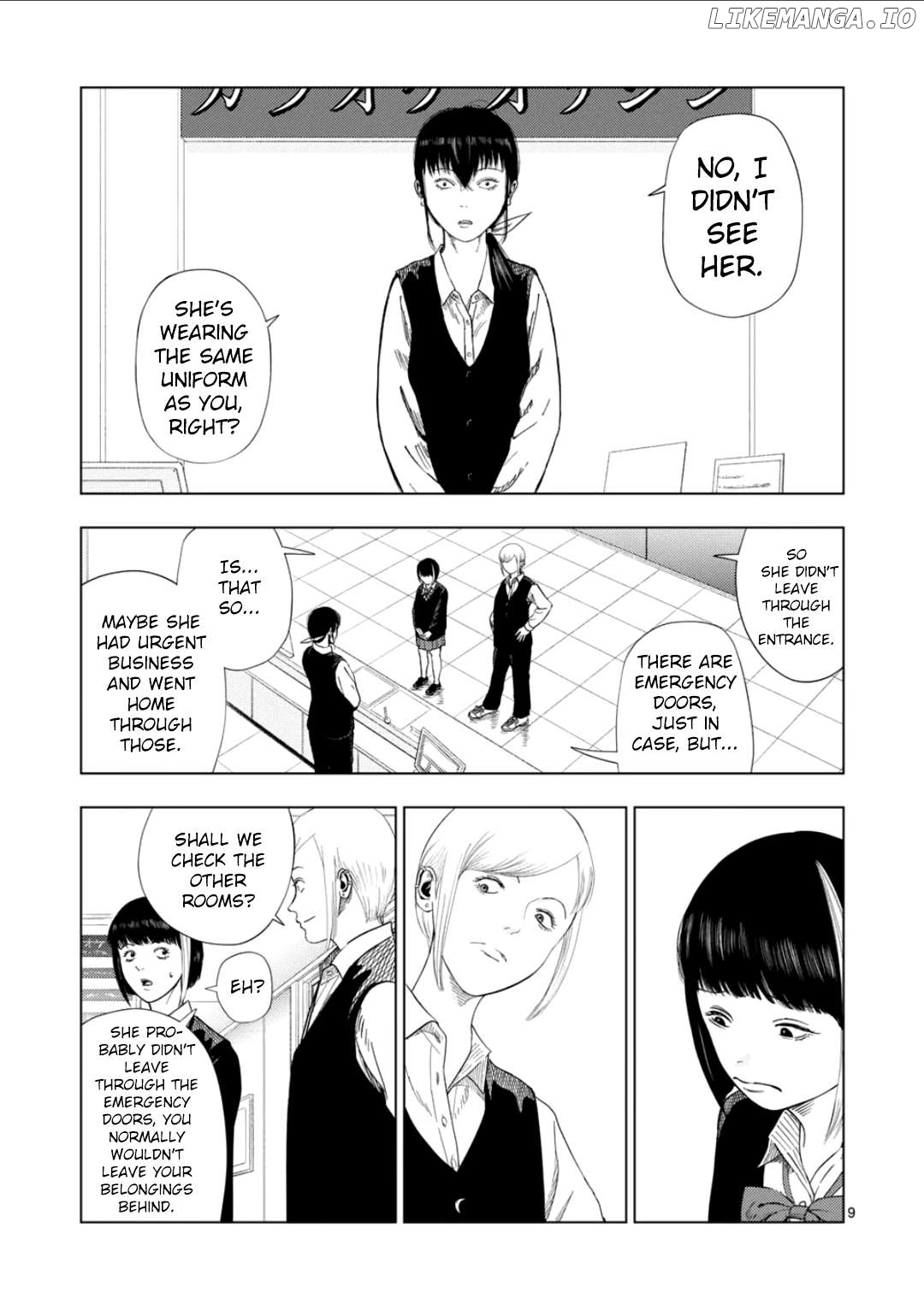 Ura Baito: Toubou Kinshi Chapter 182 - page 9