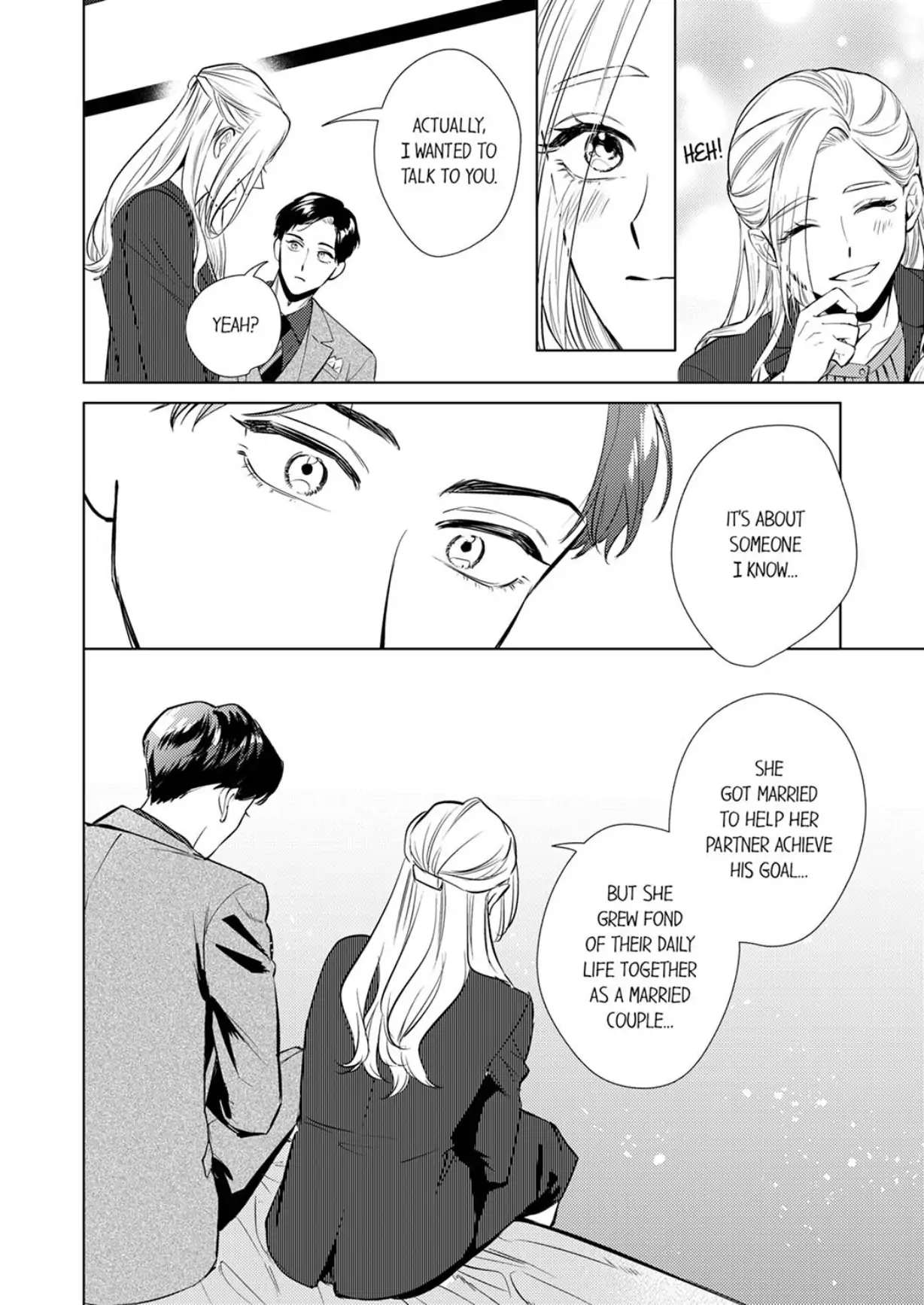 The Scheming Heir Wants to Make His Wife Flustered and Make Her Cry ~This Contract Marriage Is a Sweet Trap~ Chapter 15 - page 20