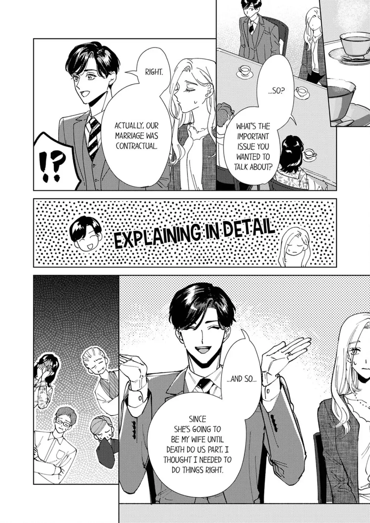 The Scheming Heir Wants to Make His Wife Flustered and Make Her Cry ~This Contract Marriage Is a Sweet Trap~ Chapter 16 - page 24