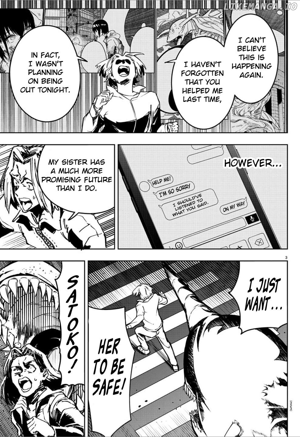 Haiiro No Onmyouji Chapter 46 - page 3