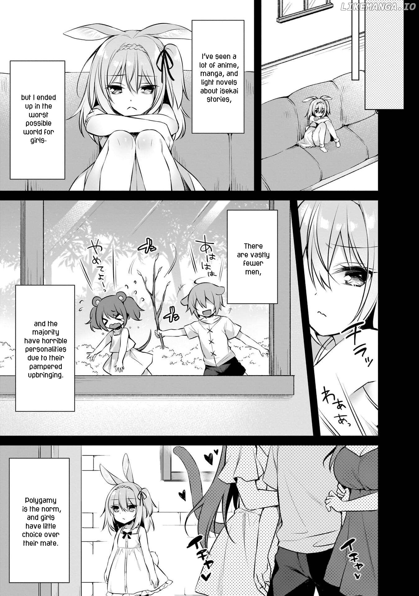 Boku No Risou No Isekai Seikatsu ~Tensei Shitara Kemomimi Musume Darake No Sekai De Harem Ni~ chapter 6 - page 7