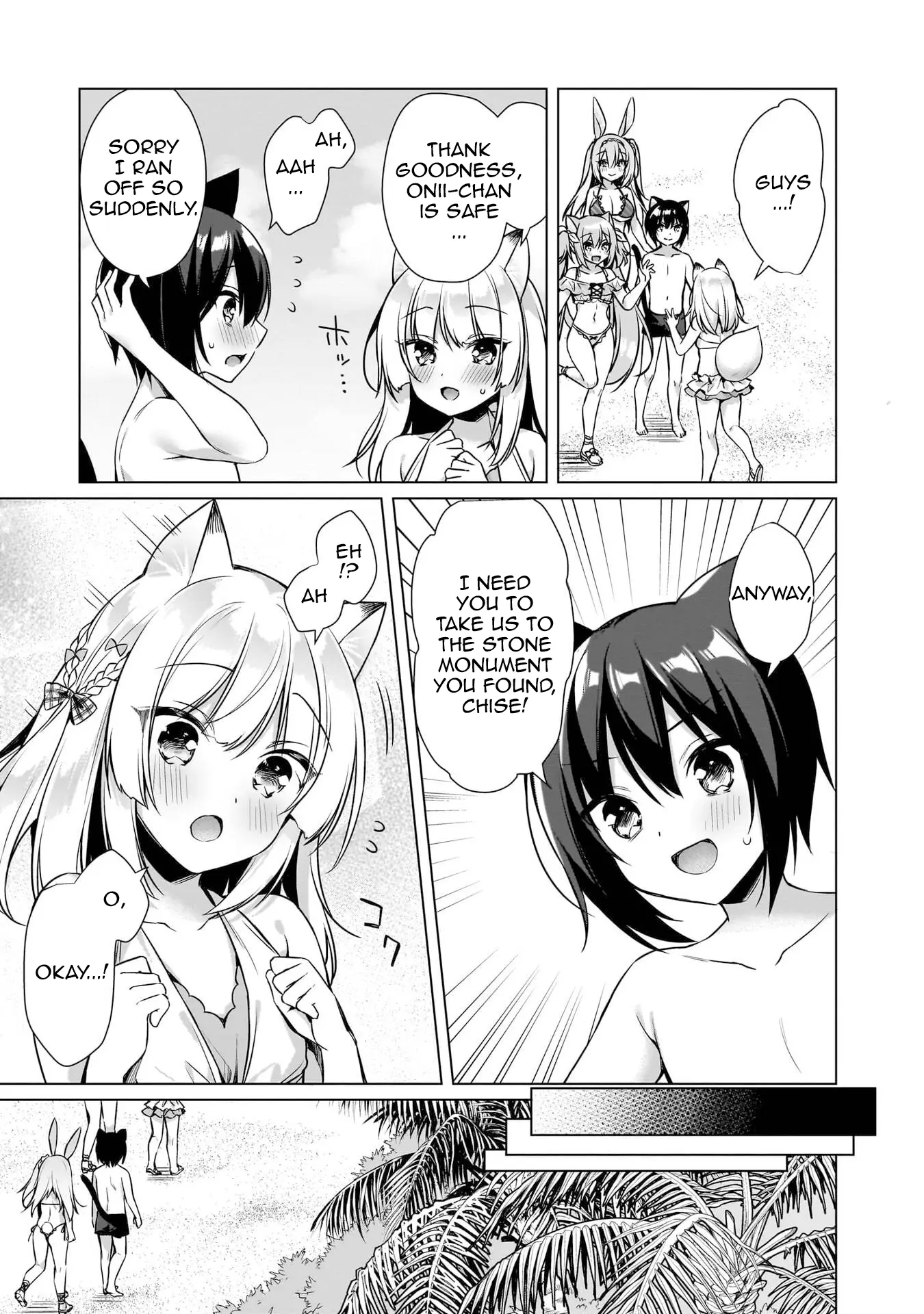 Boku No Risou No Isekai Seikatsu ~Tensei Shitara Kemomimi Musume Darake No Sekai De Harem Ni~ Chapter 9 - page 3