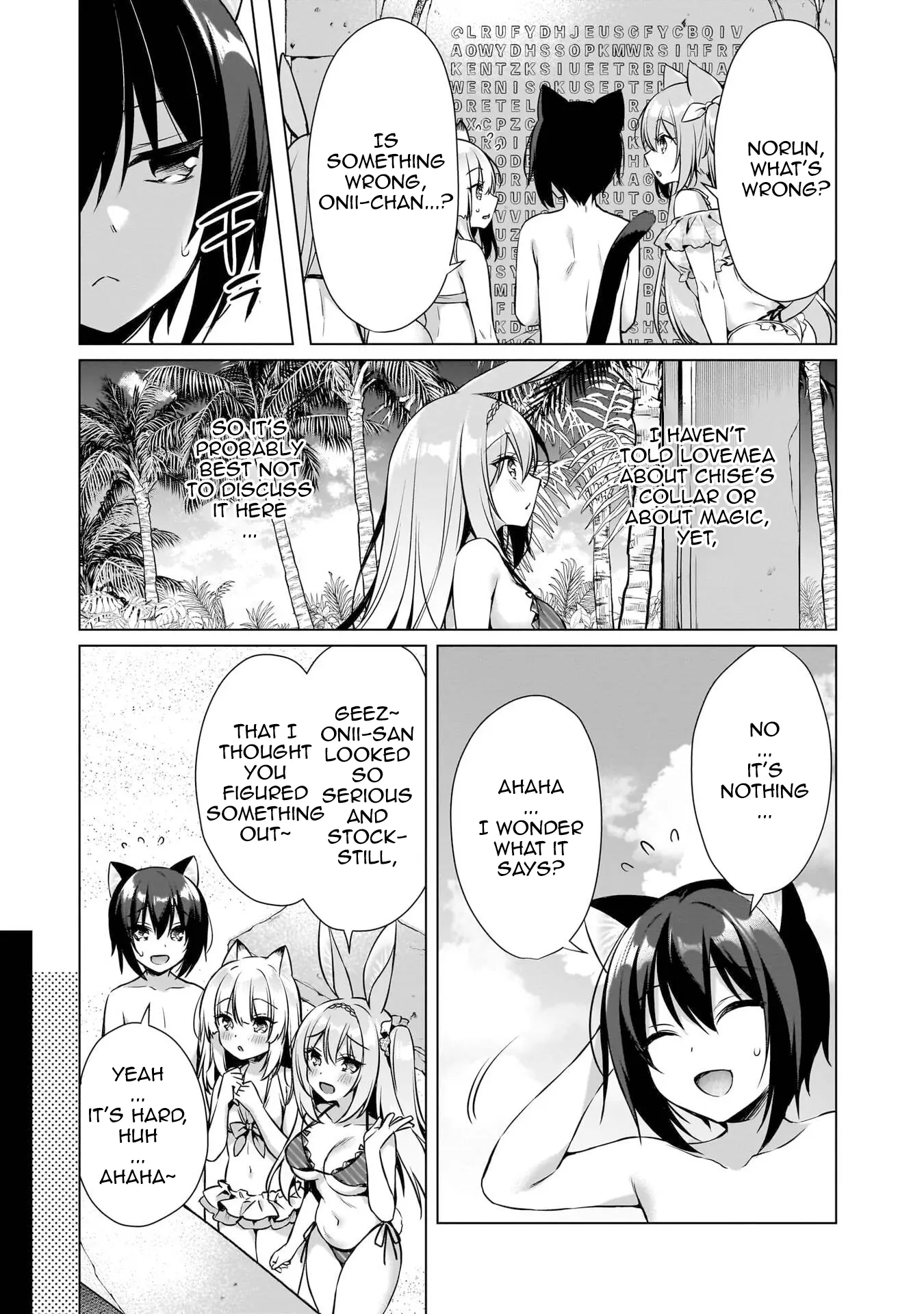 Boku No Risou No Isekai Seikatsu ~Tensei Shitara Kemomimi Musume Darake No Sekai De Harem Ni~ Chapter 9 - page 7