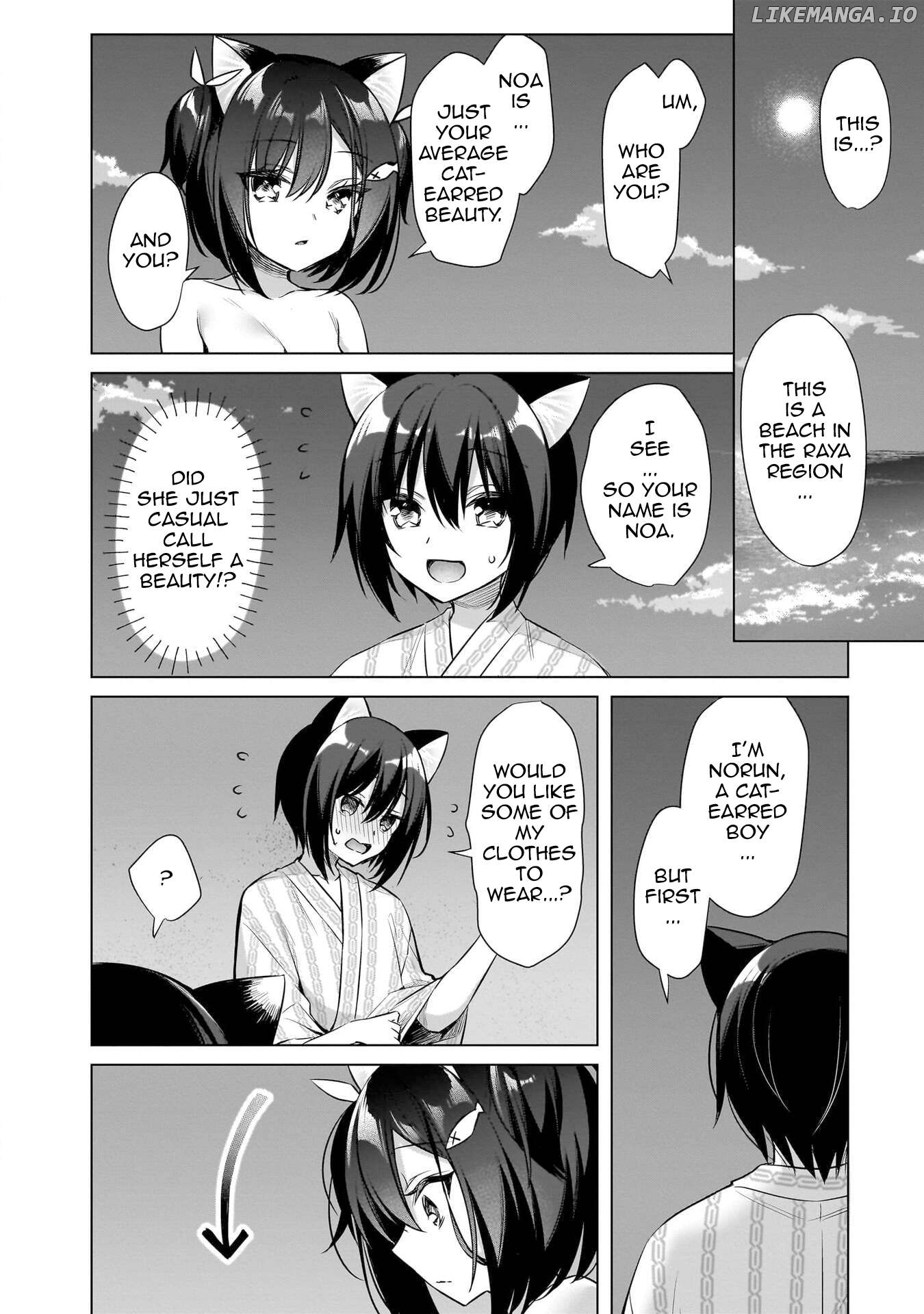 Boku No Risou No Isekai Seikatsu ~Tensei Shitara Kemomimi Musume Darake No Sekai De Harem Ni~ Chapter 11 - page 4