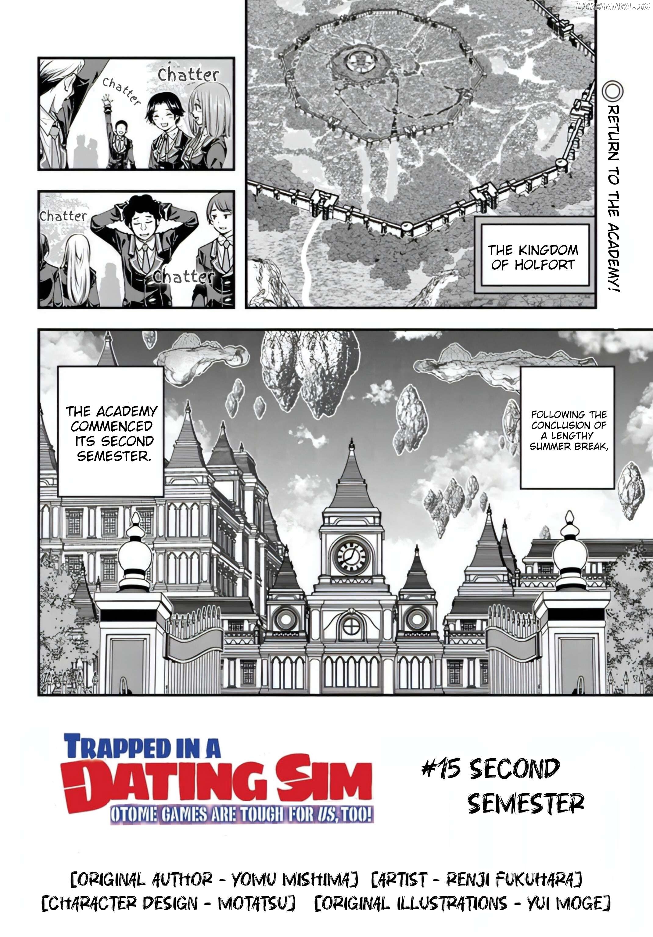 The World of That Otome Game is Tough for Us Chapter 15 - page 8
