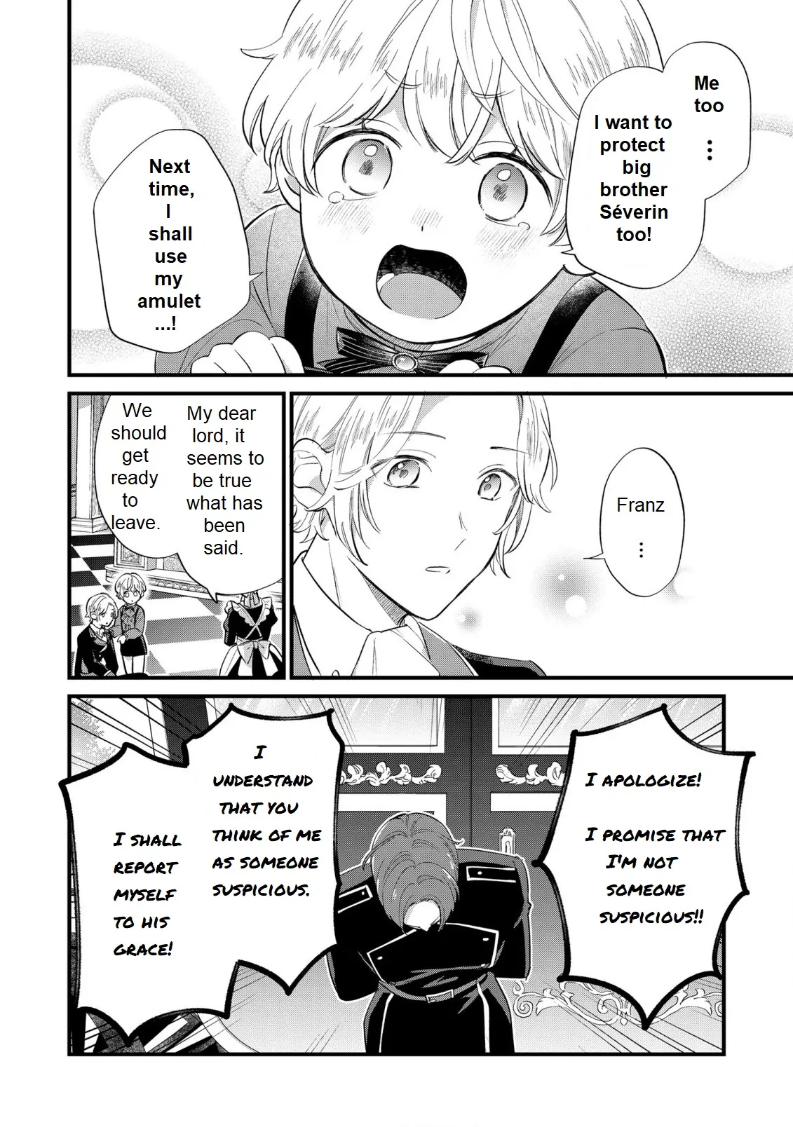 The Duke's Beloved Third Son Aims to Escape as a Villain!? Chapter 11 - page 23