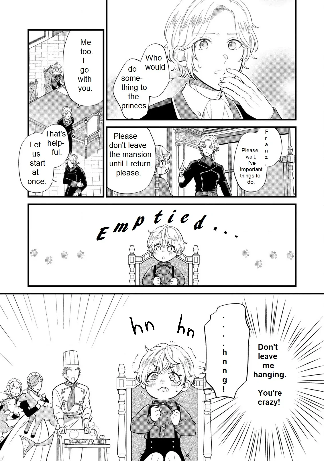 The Duke's Beloved Third Son Aims to Escape as a Villain!? Chapter 11 - page 8