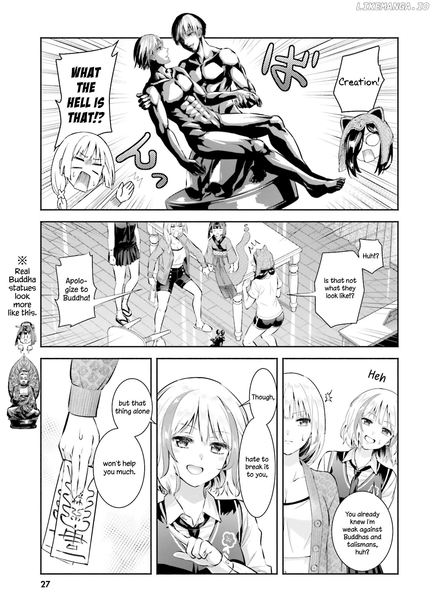 Okiku-San Wa Ichatsukitai Chapter 11 - page 28
