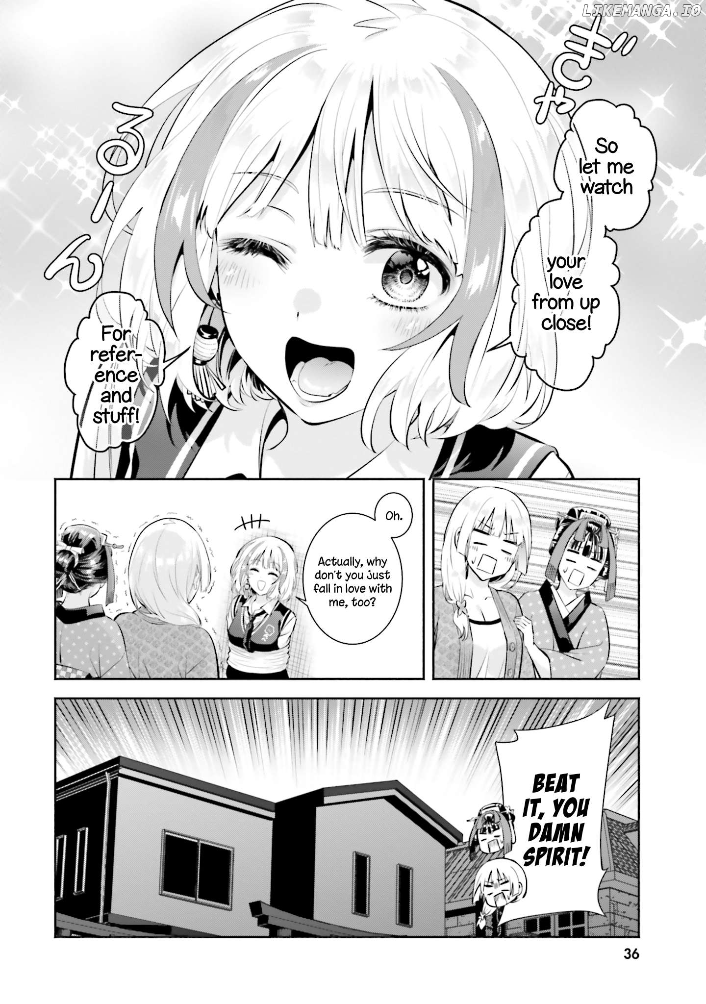 Okiku-San Wa Ichatsukitai Chapter 11 - page 37