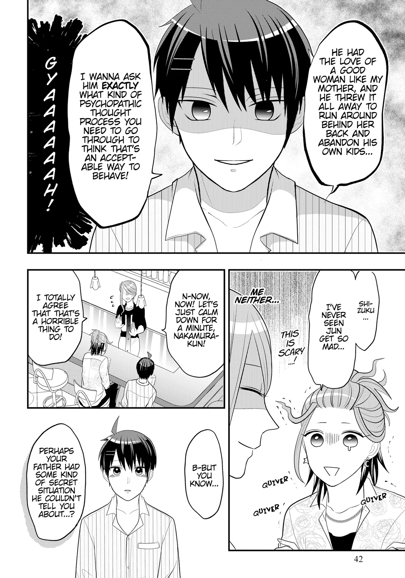 Josou Shite Mendoukusai Koto ni Natteru Nekura to Yankee no Ryou Kataomoi Chapter 92 - page 6