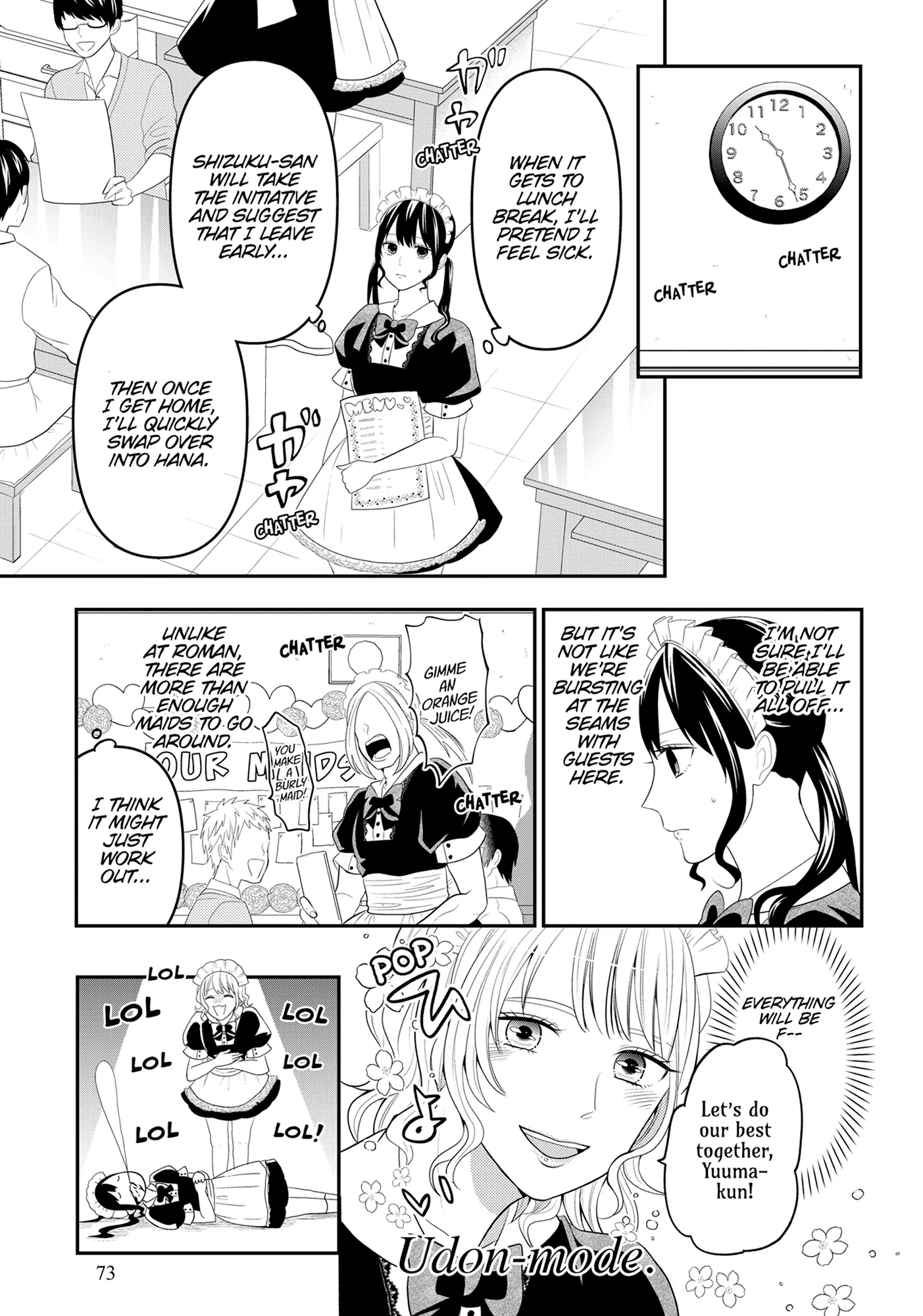 Josou Shite Mendoukusai Koto ni Natteru Nekura to Yankee no Ryou Kataomoi Chapter 94 - page 11