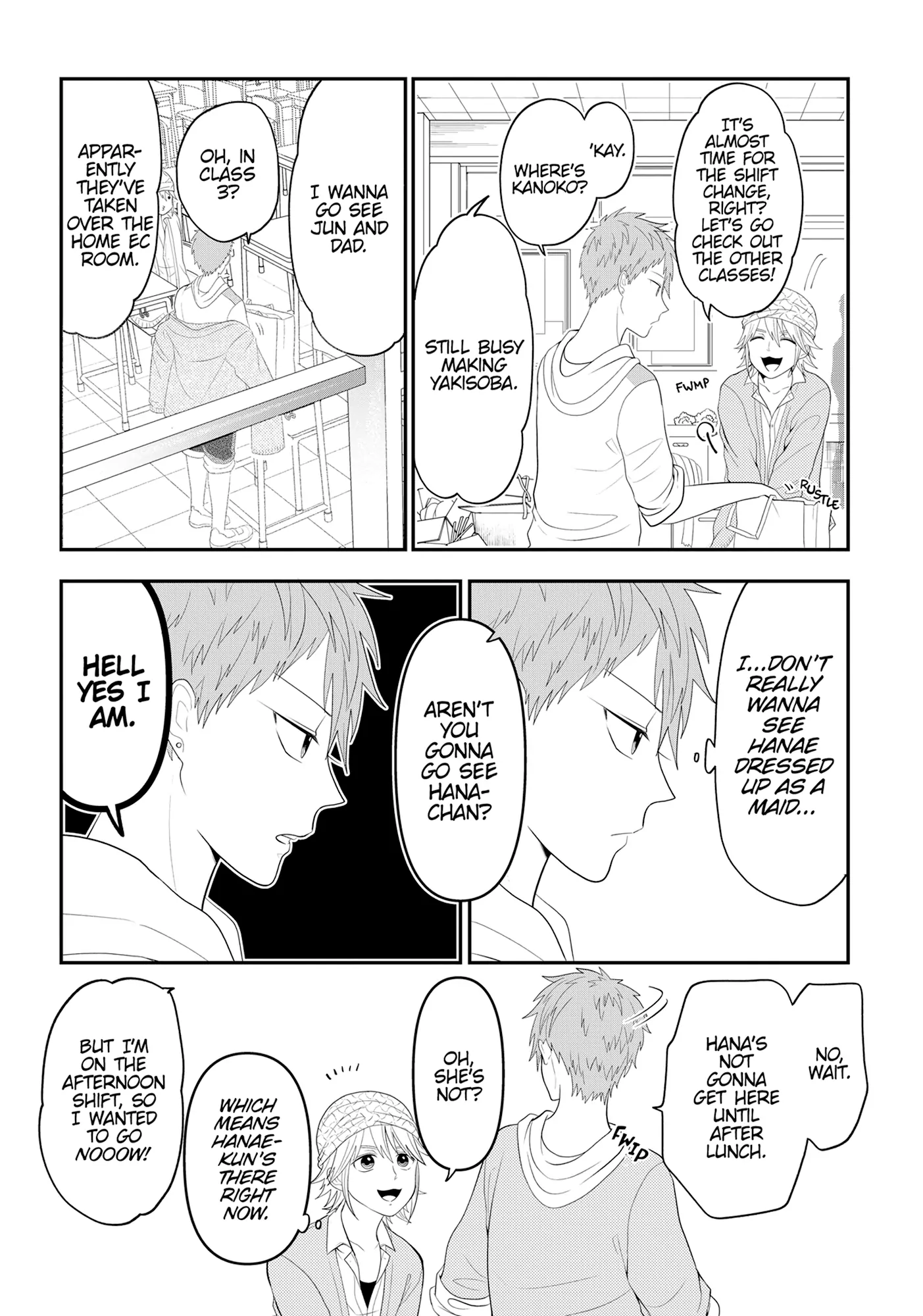 Josou Shite Mendoukusai Koto ni Natteru Nekura to Yankee no Ryou Kataomoi Chapter 94 - page 14