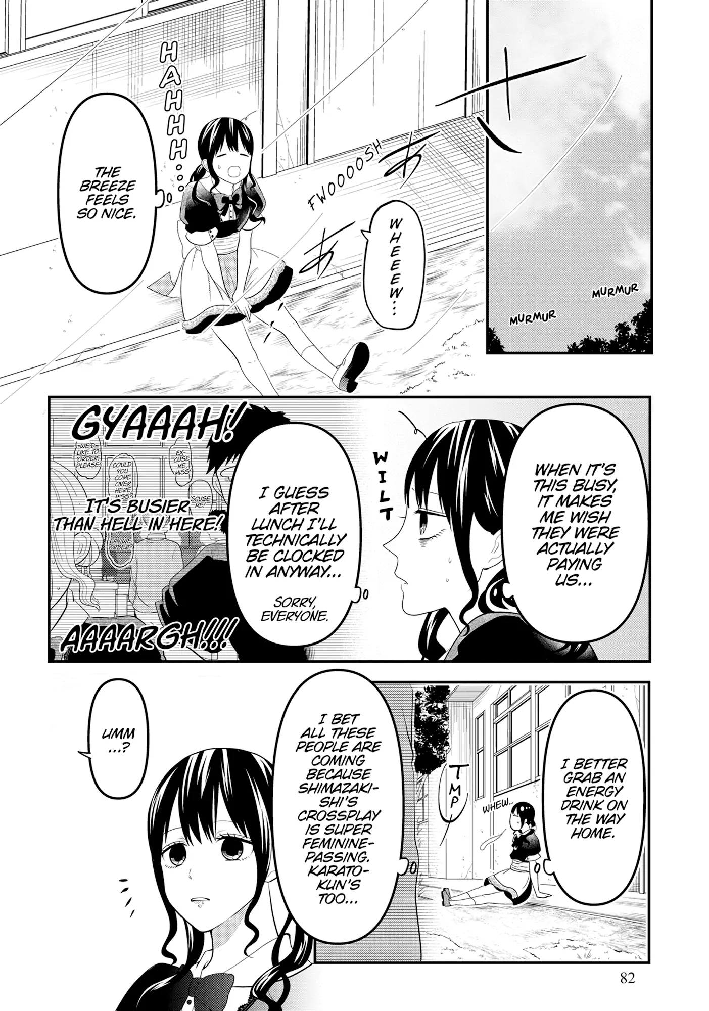 Josou Shite Mendoukusai Koto ni Natteru Nekura to Yankee no Ryou Kataomoi Chapter 94 - page 20
