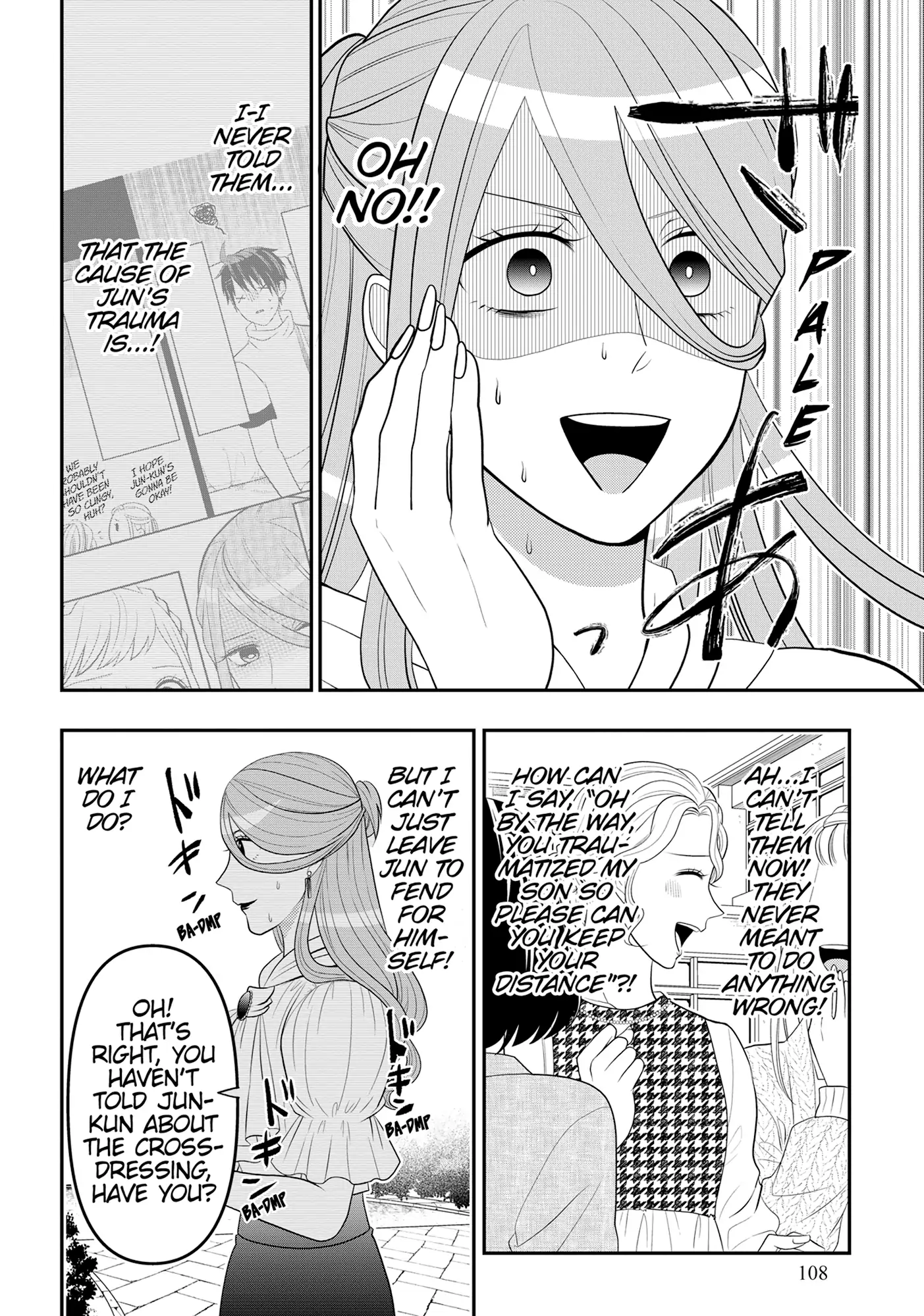 Josou Shite Mendoukusai Koto ni Natteru Nekura to Yankee no Ryou Kataomoi Chapter 95 - page 18