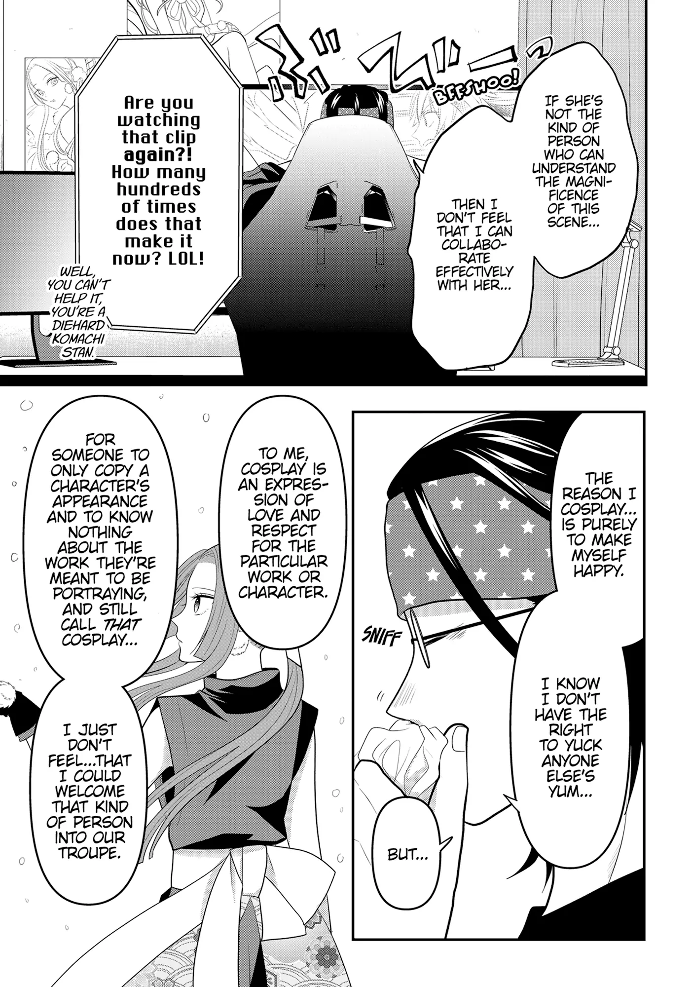 Josou Shite Mendoukusai Koto ni Natteru Nekura to Yankee no Ryou Kataomoi Chapter 95.6 - page 3