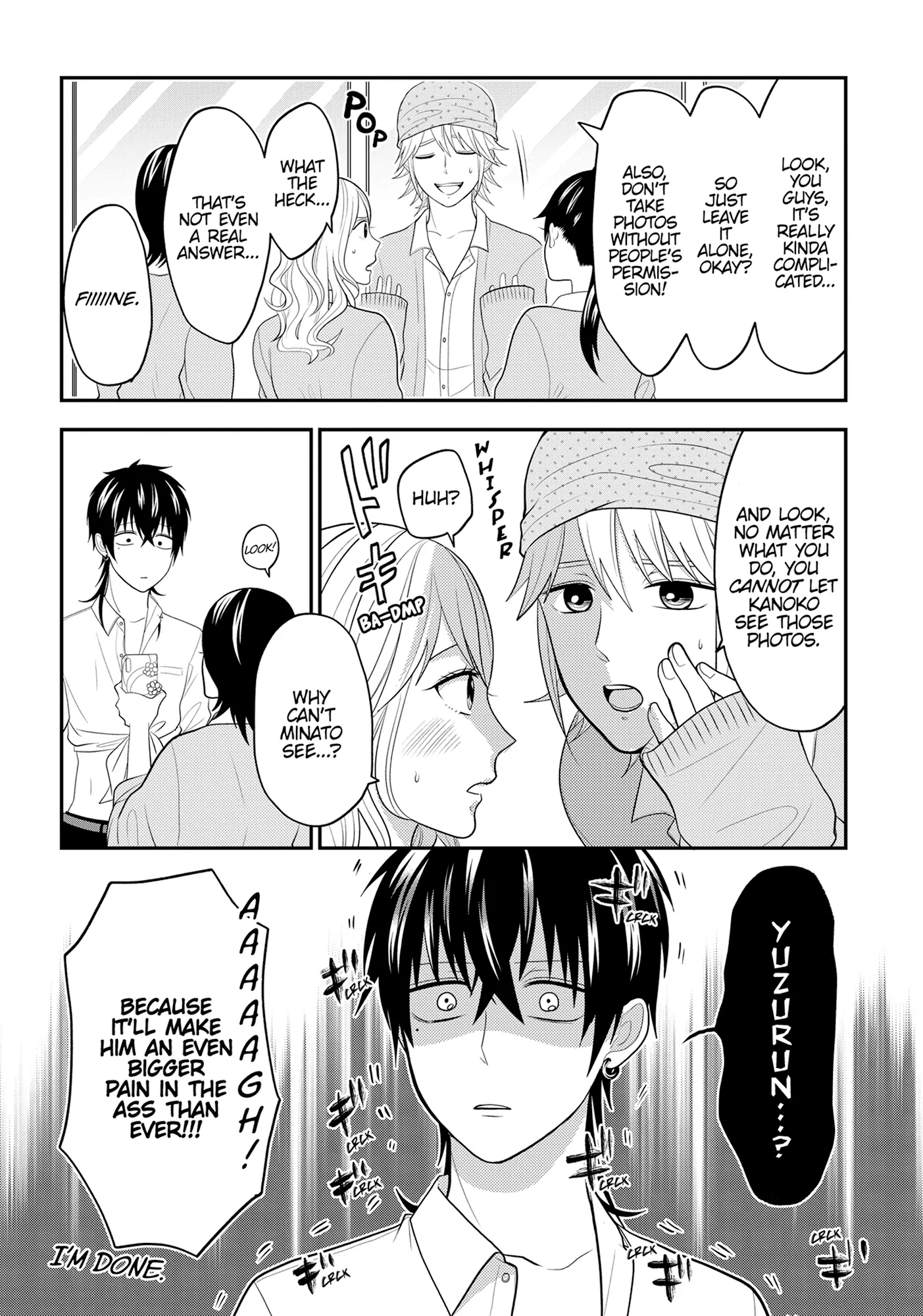 Josou Shite Mendoukusai Koto ni Natteru Nekura to Yankee no Ryou Kataomoi Chapter 96 - page 14