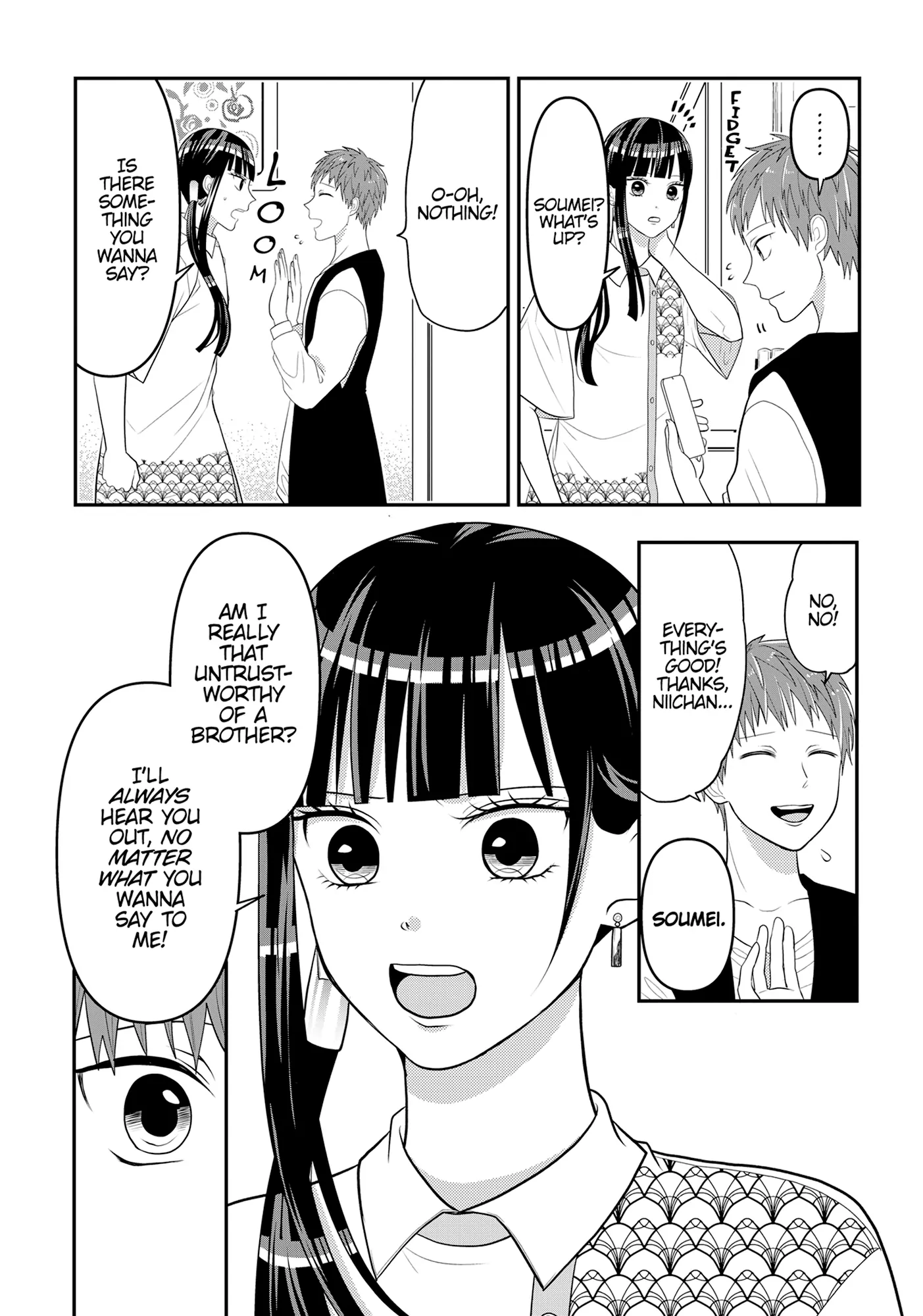 Josou Shite Mendoukusai Koto ni Natteru Nekura to Yankee no Ryou Kataomoi Chapter 96 - page 7