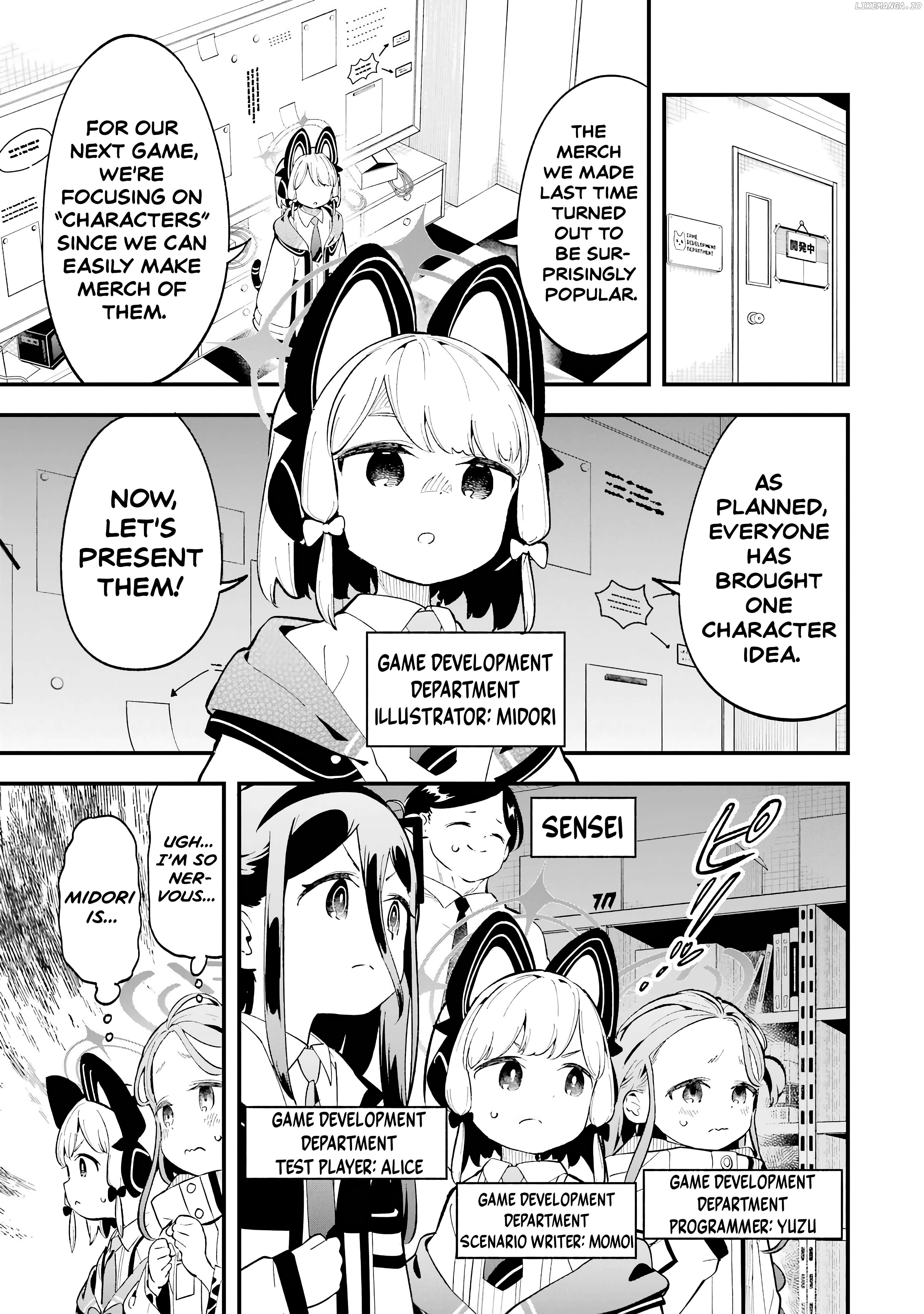 Blue Archive: The Adventure Of Game Development Department Chapter 8 - page 3