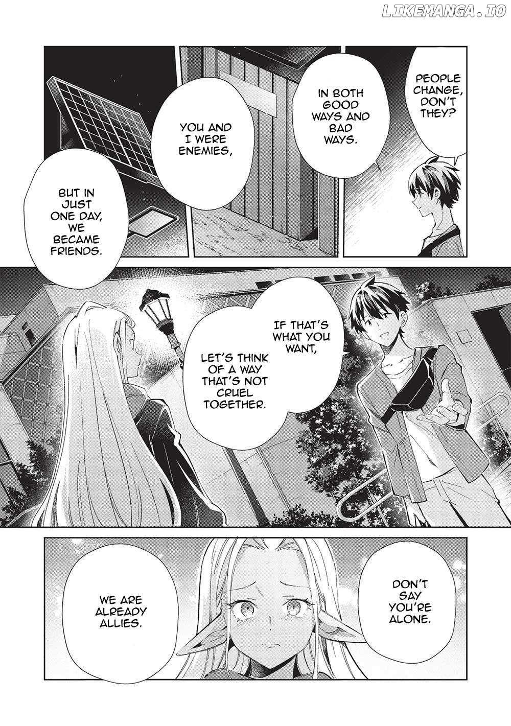 Welcome to Japan, Elf-san Chapter 55 - page 12