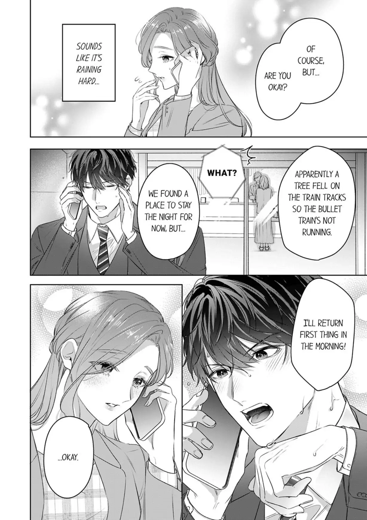 Shinya Zangyou - Nikushoku Kouhai no Iki Tsukushi Kotobazeme SEX Chapter 10 - page 14