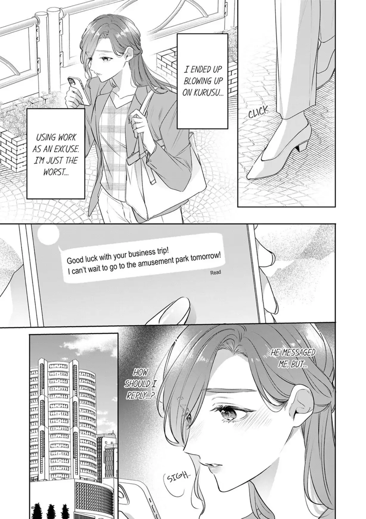 Shinya Zangyou - Nikushoku Kouhai no Iki Tsukushi Kotobazeme SEX Chapter 10 - page 3