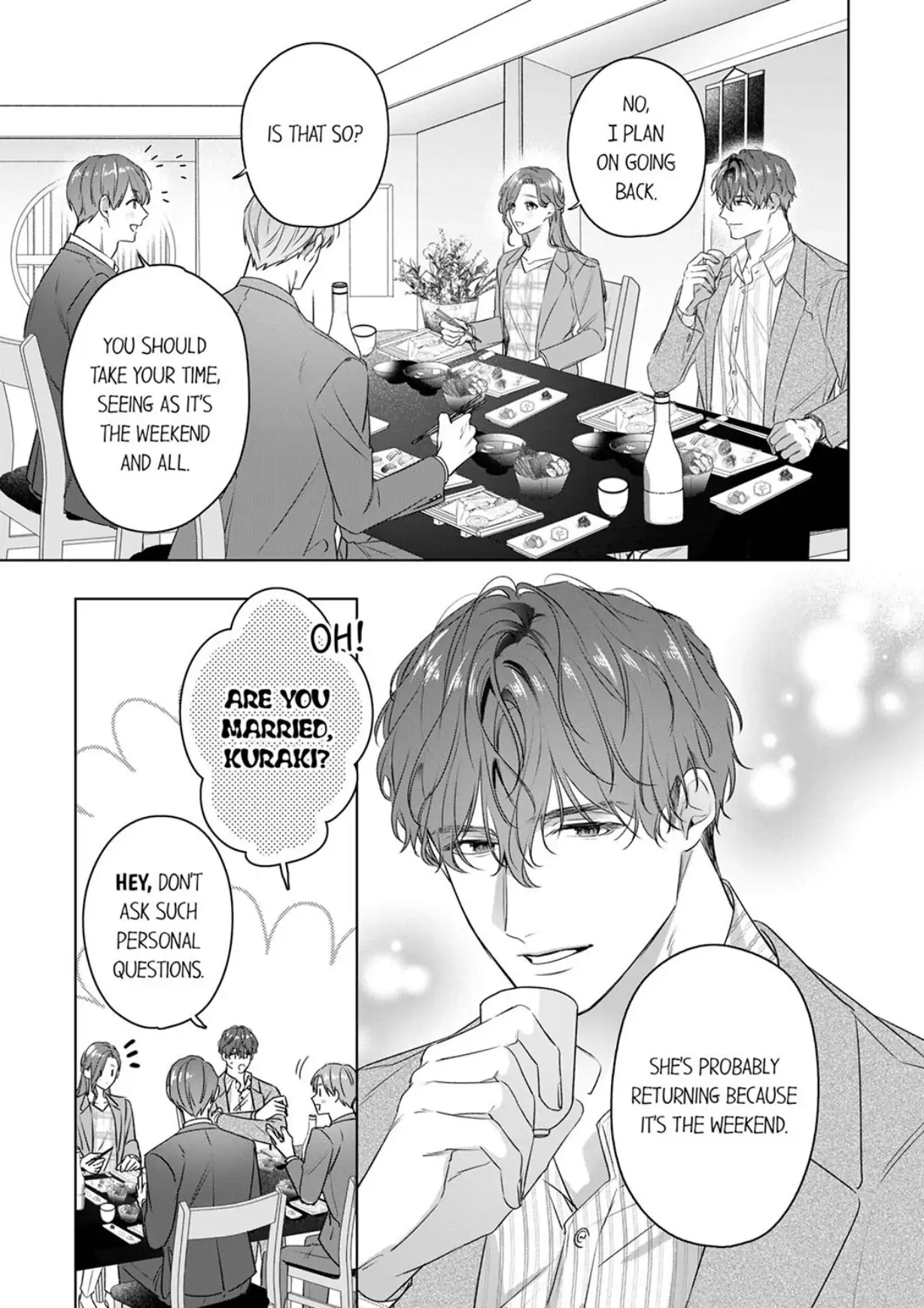 Shinya Zangyou - Nikushoku Kouhai no Iki Tsukushi Kotobazeme SEX Chapter 10 - page 5