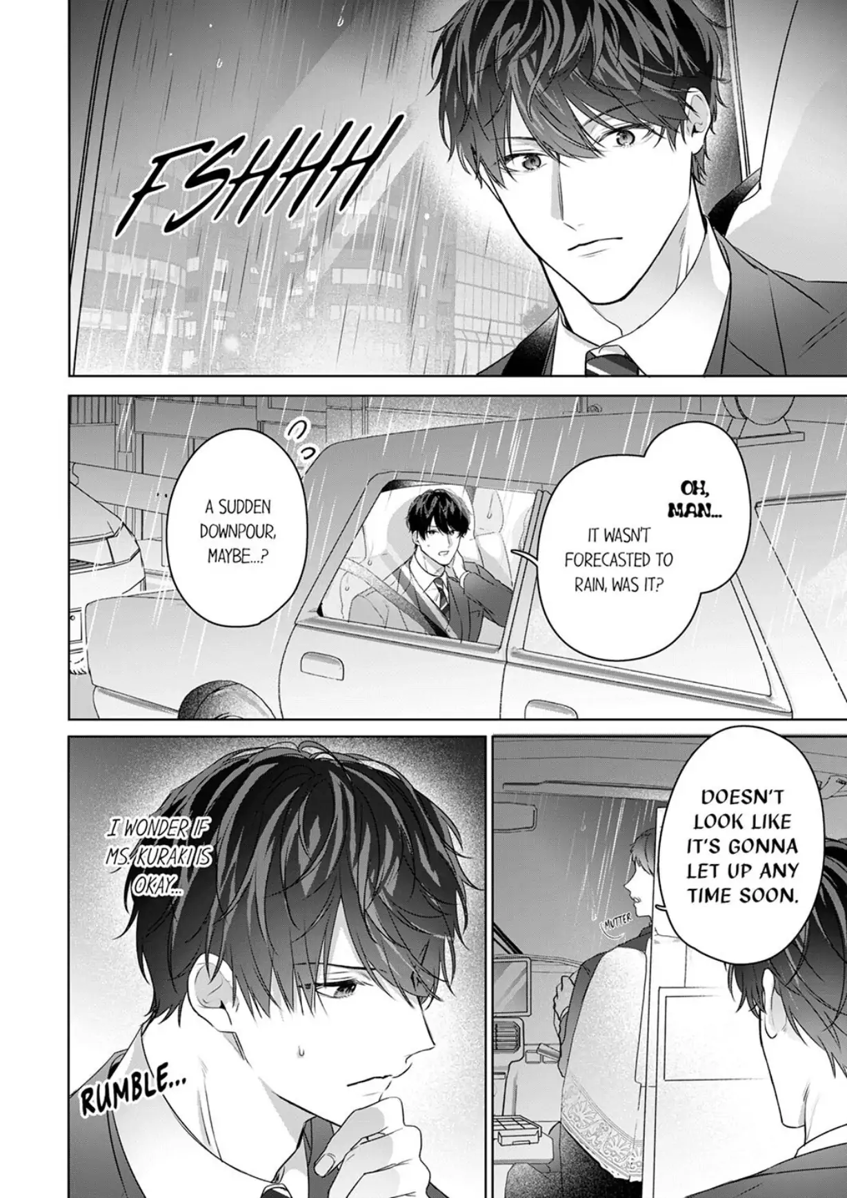 Shinya Zangyou - Nikushoku Kouhai no Iki Tsukushi Kotobazeme SEX Chapter 10 - page 8