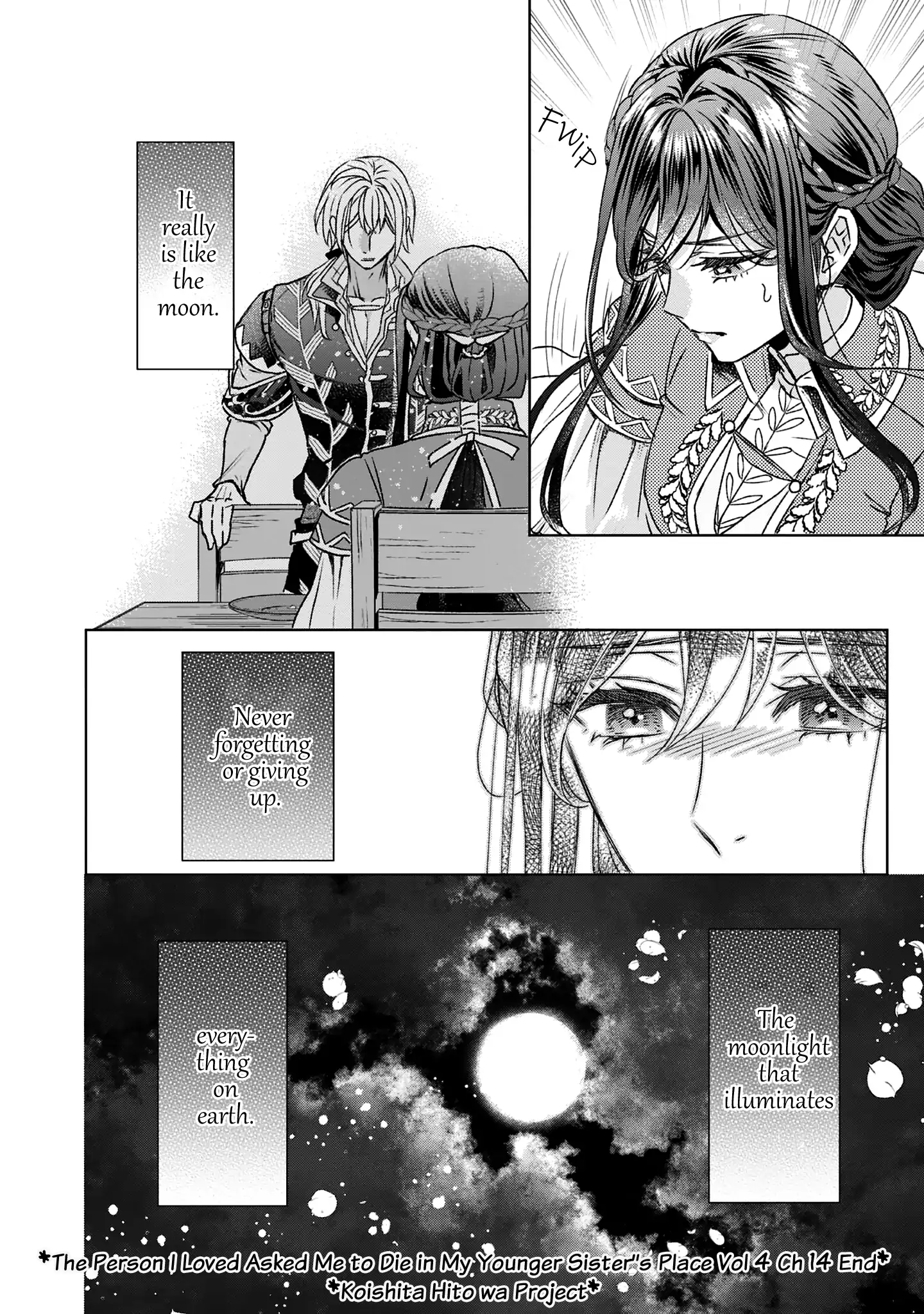 The Person I Loved Asked Me to Die in My Younger Sister's Place Chapter 14 - page 36