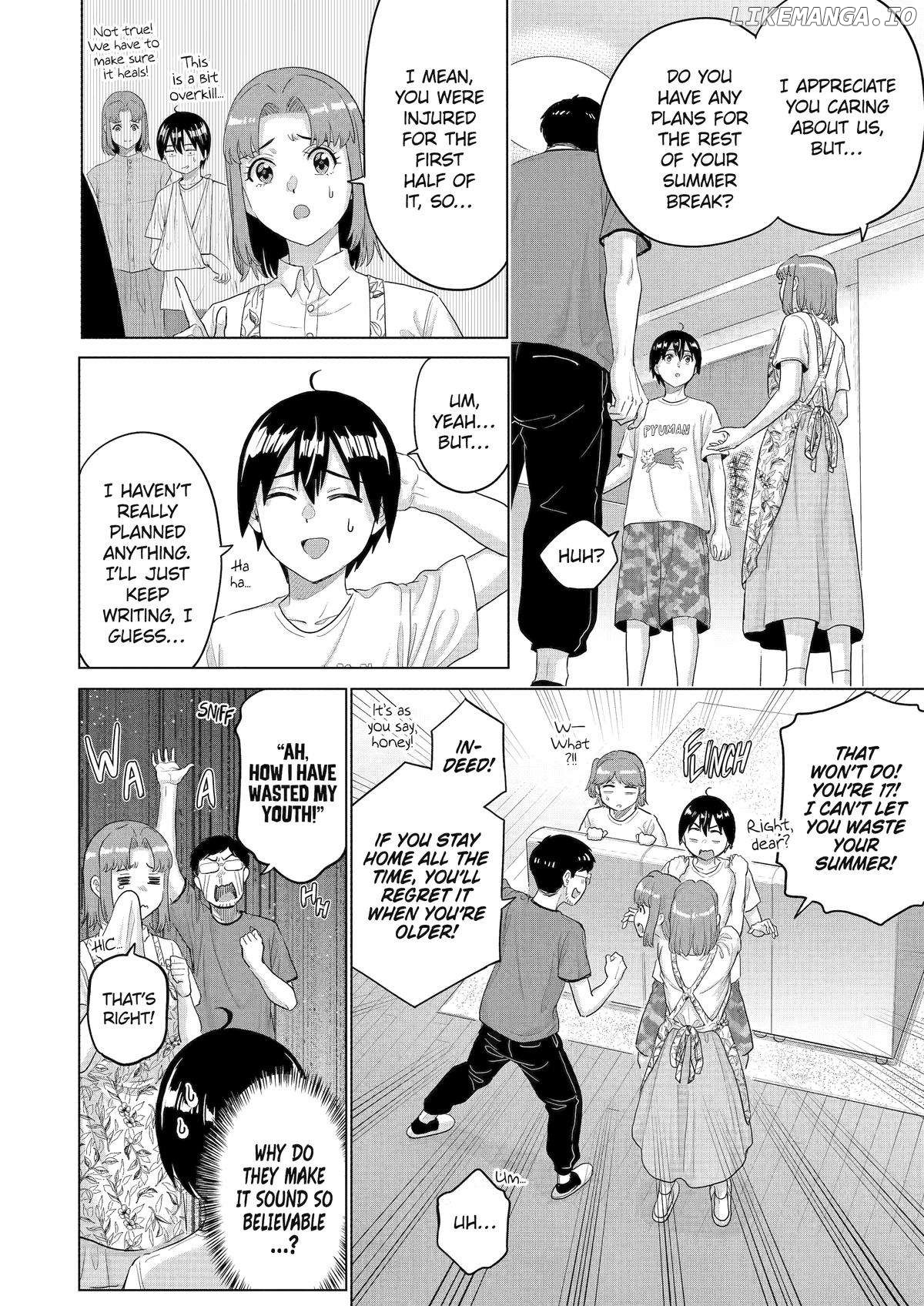 Koukousei WEB Sakka no Mote Seikatsu "Anta ga Kami Sakka na Wakenai desho" to Boku wo Futta Osananajimi ga Koukaishiteru kedo Mou Osoi Chapter 33 - page 7