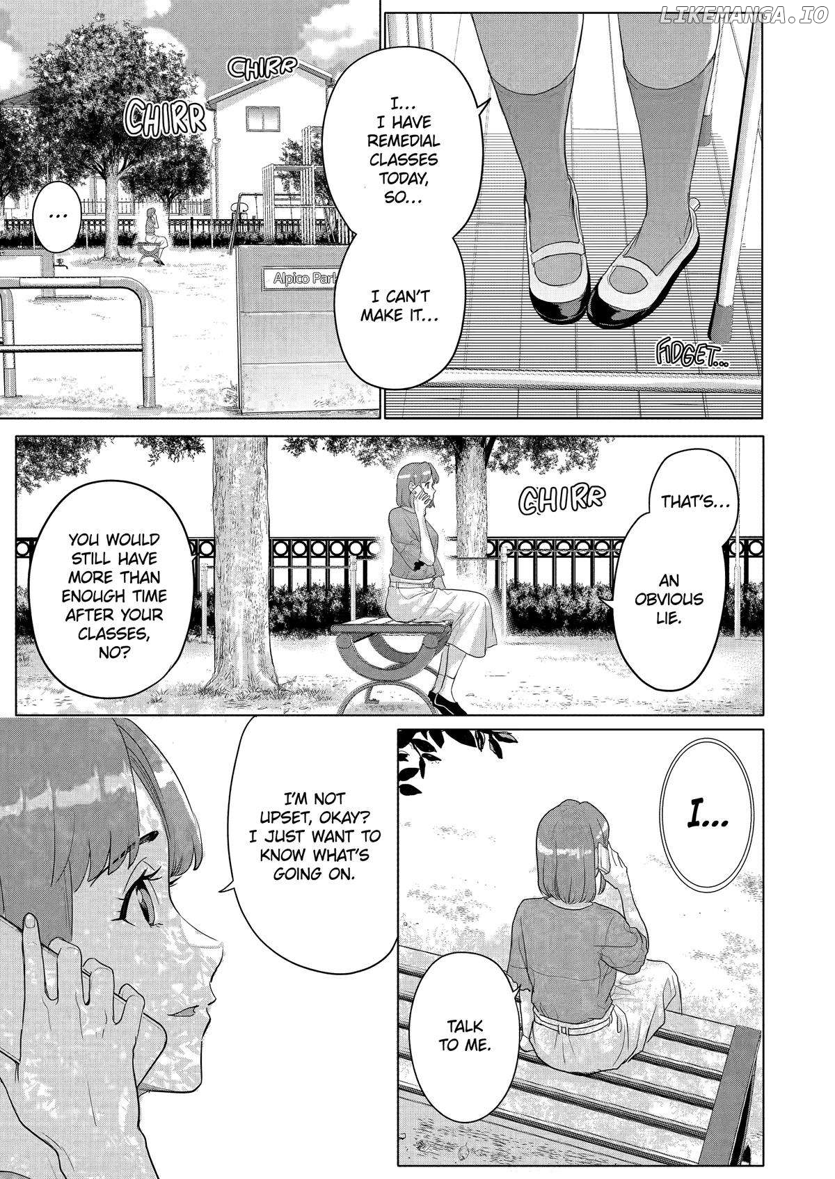 Koukousei WEB Sakka no Mote Seikatsu "Anta ga Kami Sakka na Wakenai desho" to Boku wo Futta Osananajimi ga Koukaishiteru kedo Mou Osoi Chapter 34 - page 3