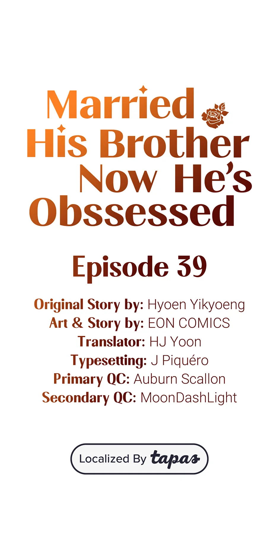 Married His Brother and Now He's Obsessed Chapter 39 - page 1